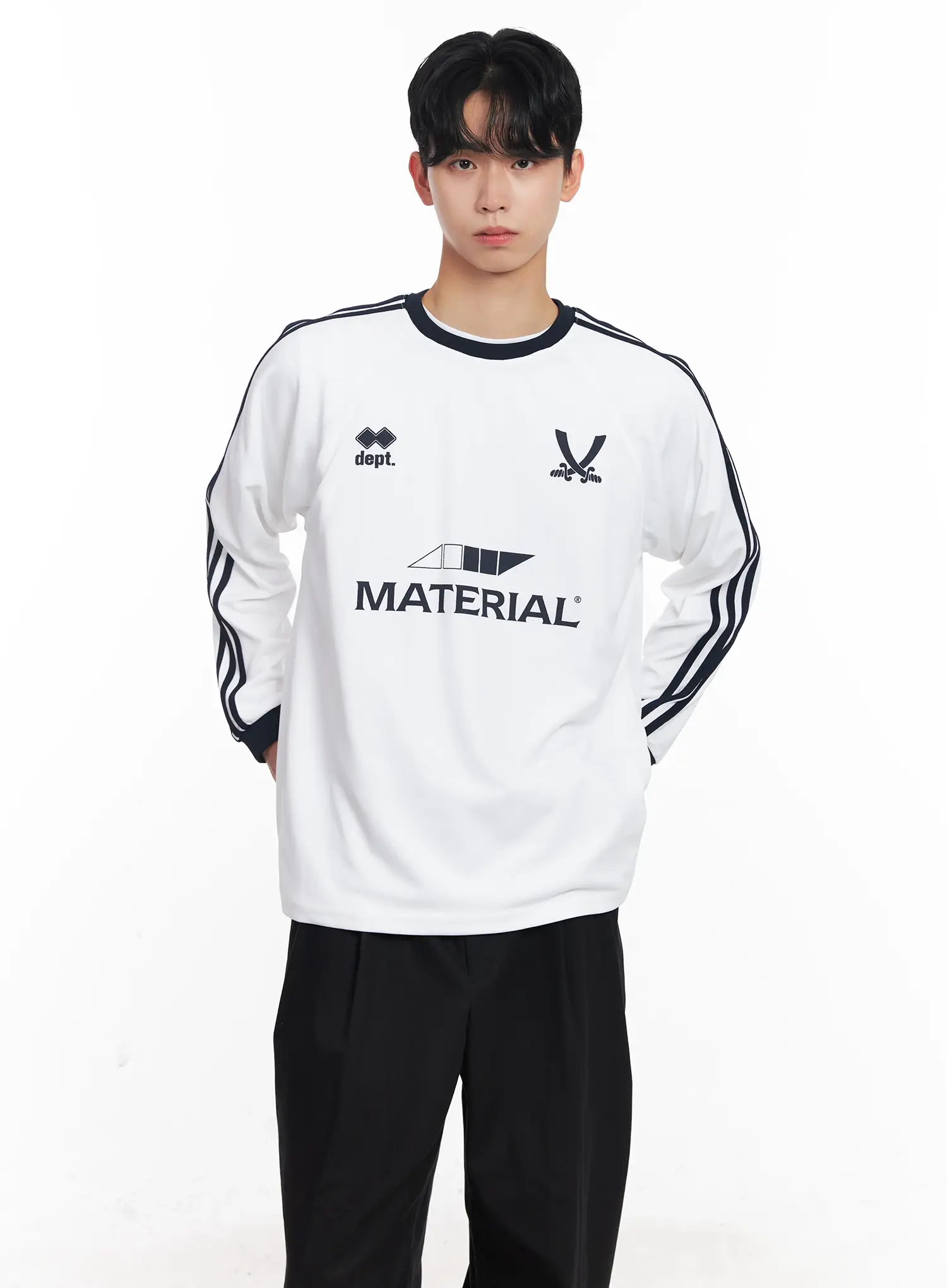 Men's Graphic Long-Sleeve Tee IL501 - Image 6