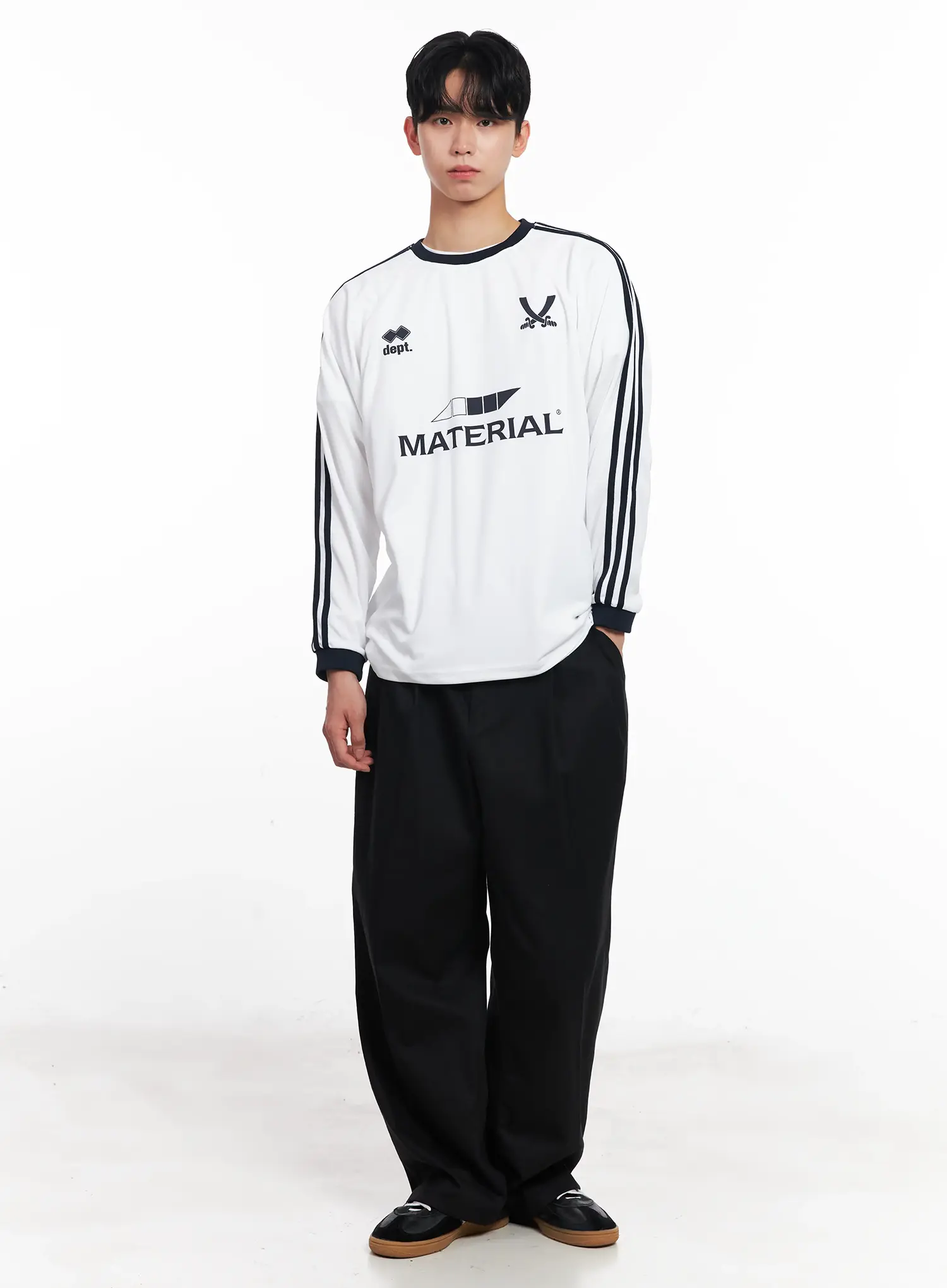 Men's Graphic Long-Sleeve Tee IL501 - Image 7