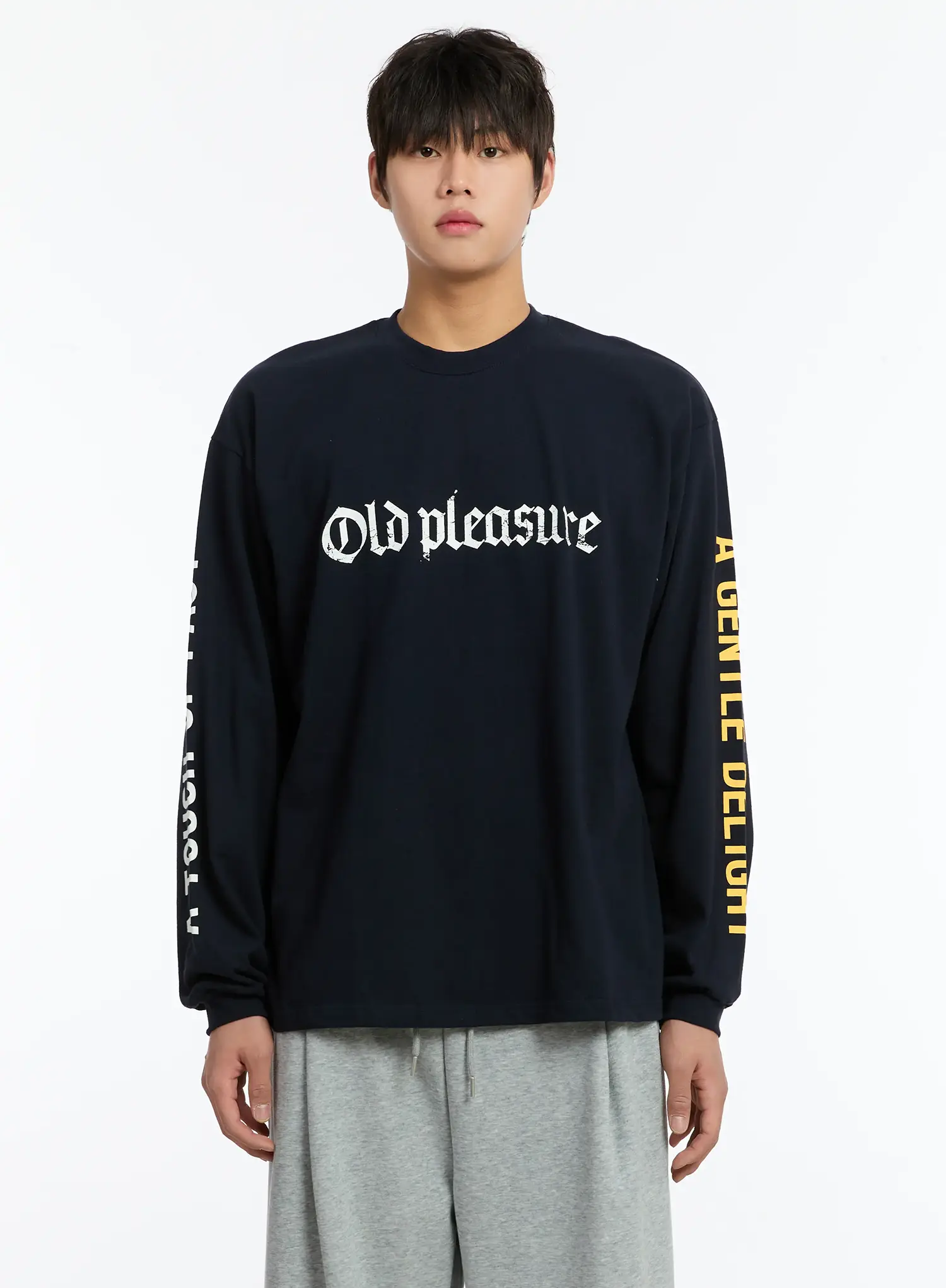 Men's Graphic Long Sleeve Tee IM502 - Image 9