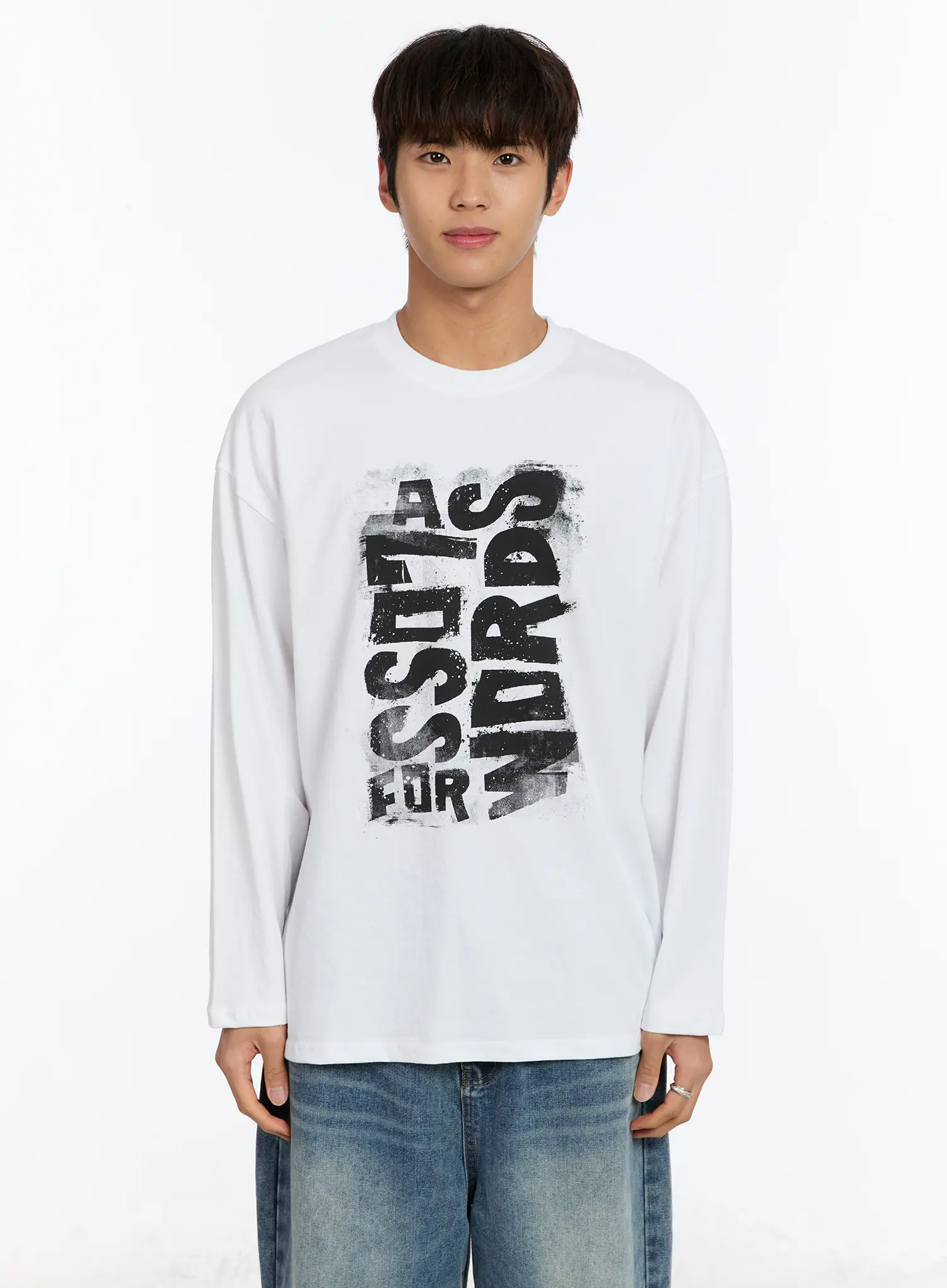 Men's Graphic Print Long Sleeve Tee IM530 - Image 12