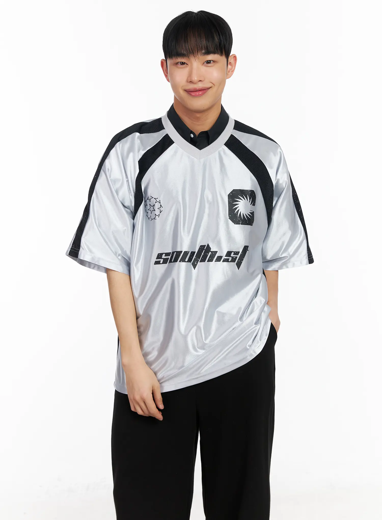 Men's Graphic Rugby Style T-Shirt IA501 - Image 7