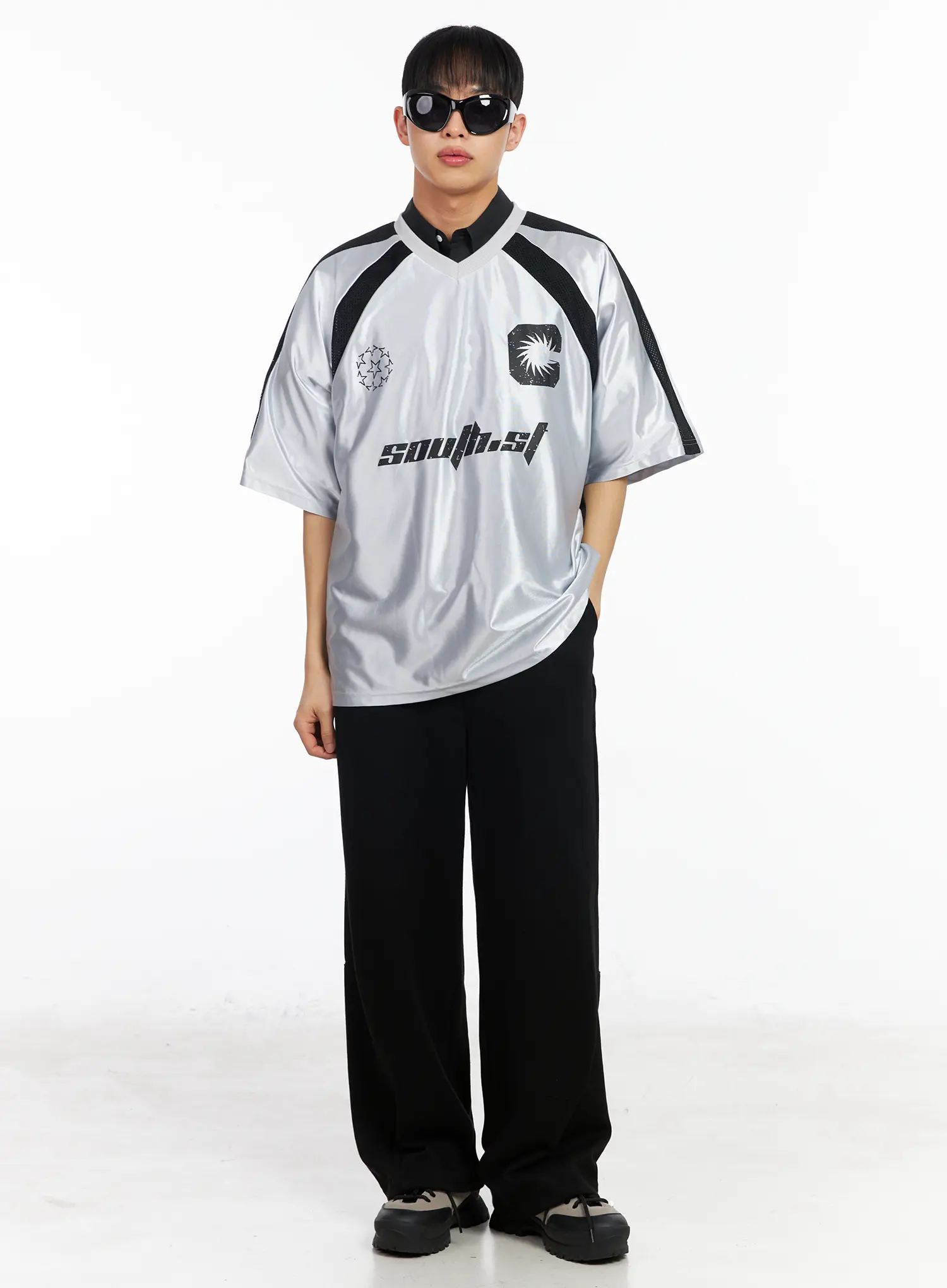 Men's Graphic Rugby Style T-Shirt IA501 - Image 9