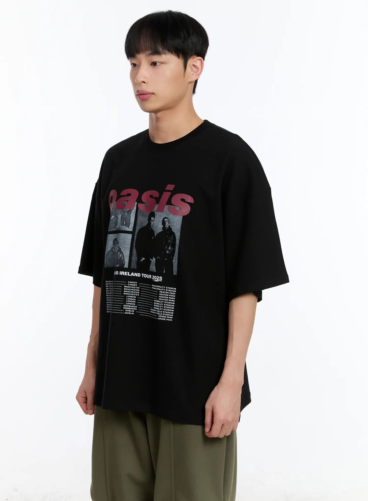 Men's Graphic Short Sleeve Tee IA507 - Image 4