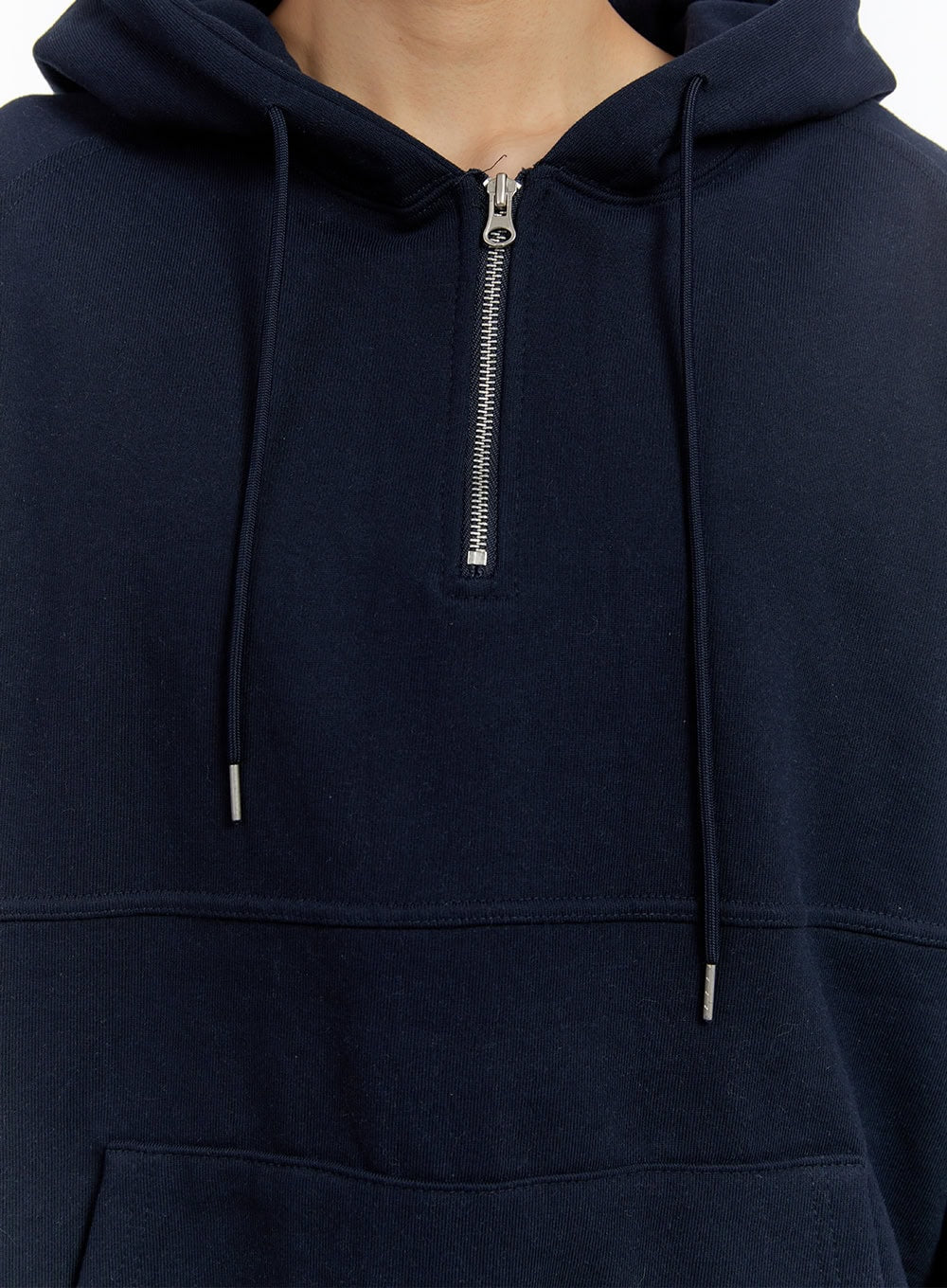 Men's Half-Zip Hoodie IM525 - Image 3