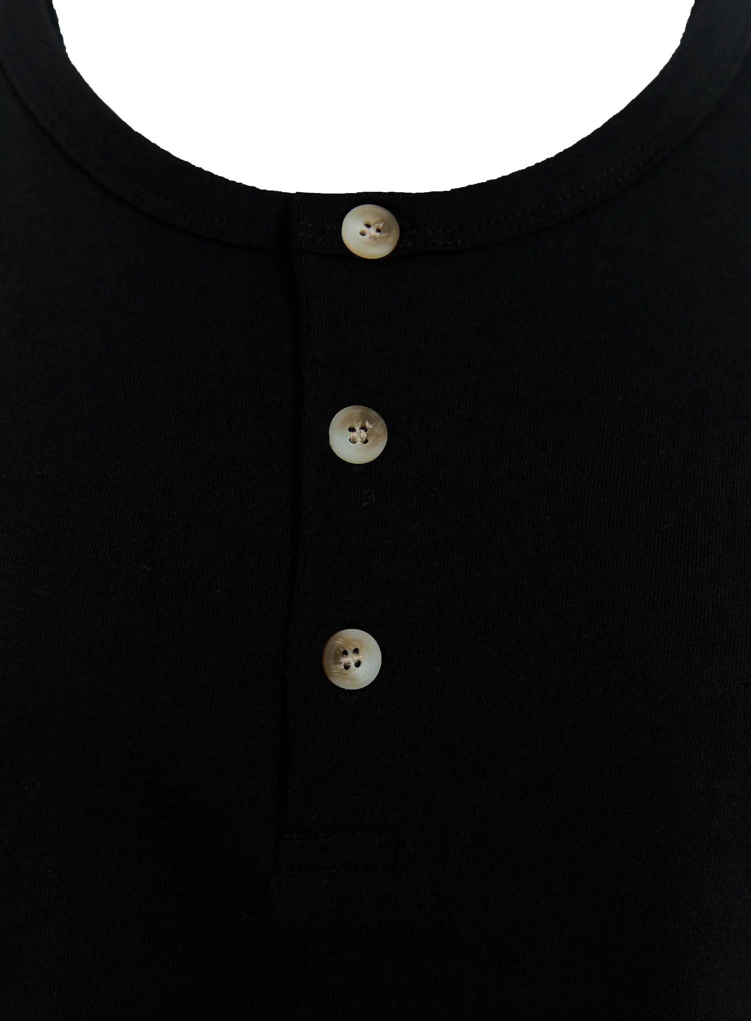 Men's Henley Neck Long Sleeve Tee IG512 - Image 3