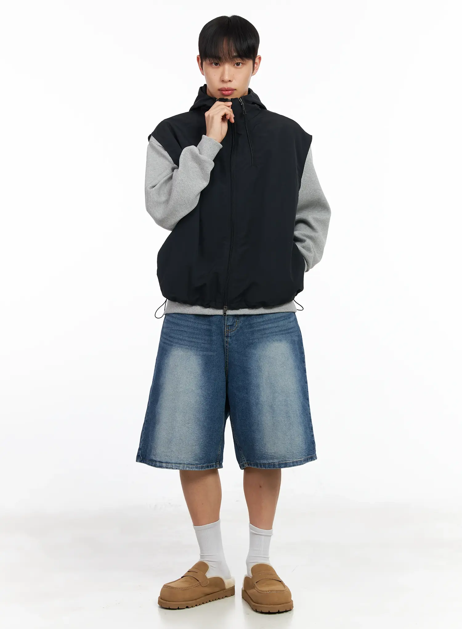 Men's Hooded Vest IM516