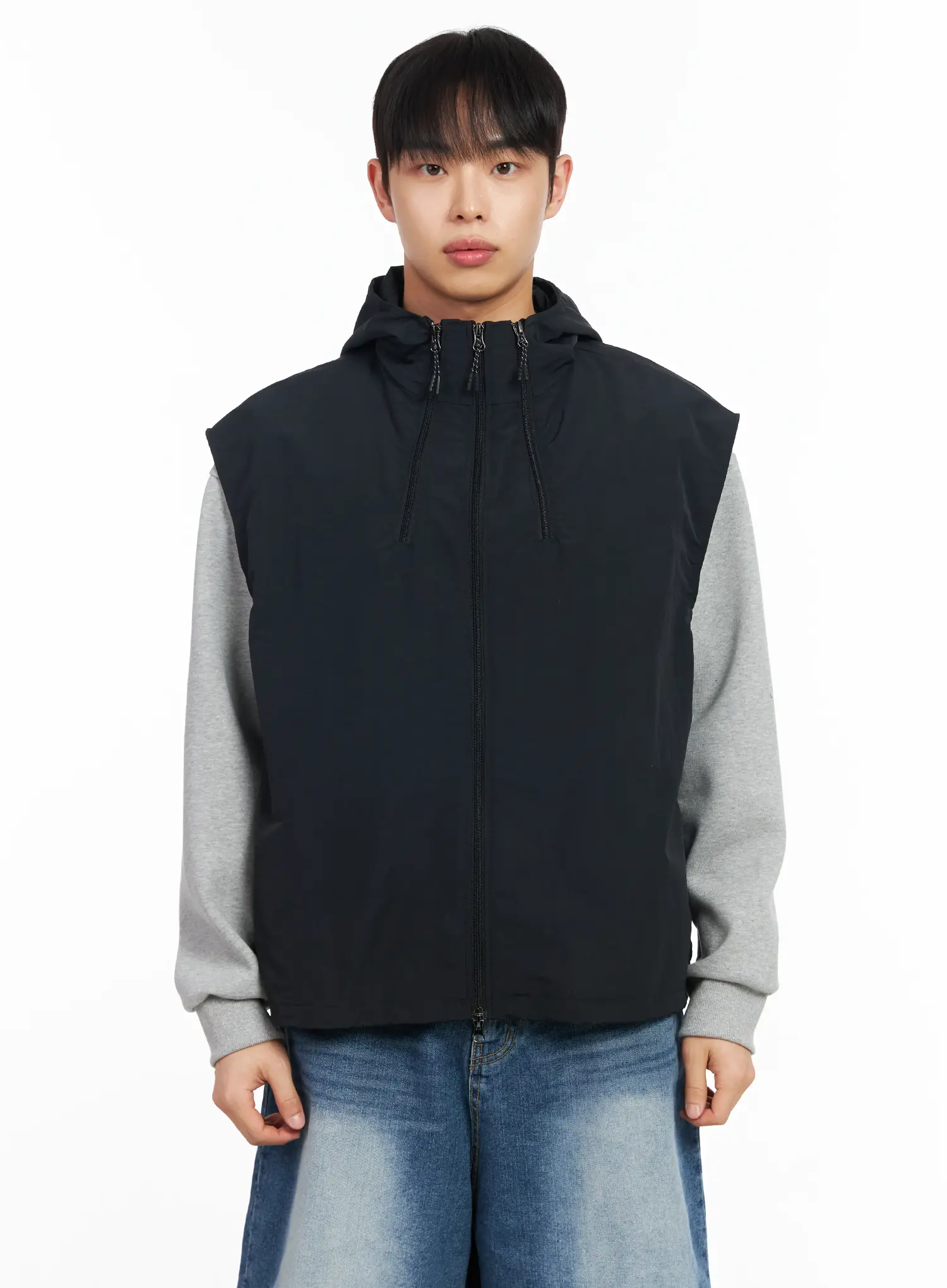 Men's Hooded Vest IM516 - Image 14