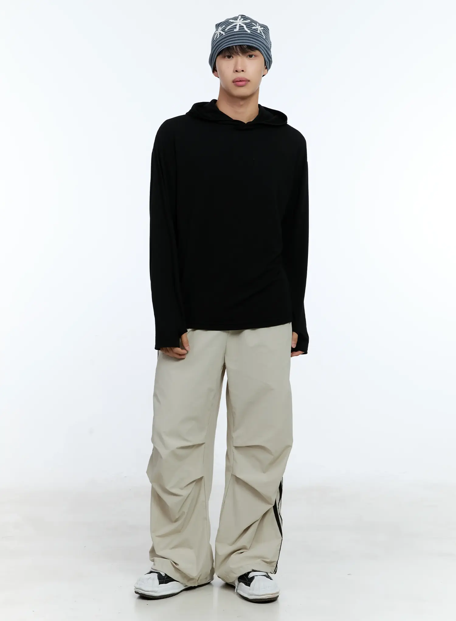 Men's Layered Hoodie Tee IL517 - Image 9