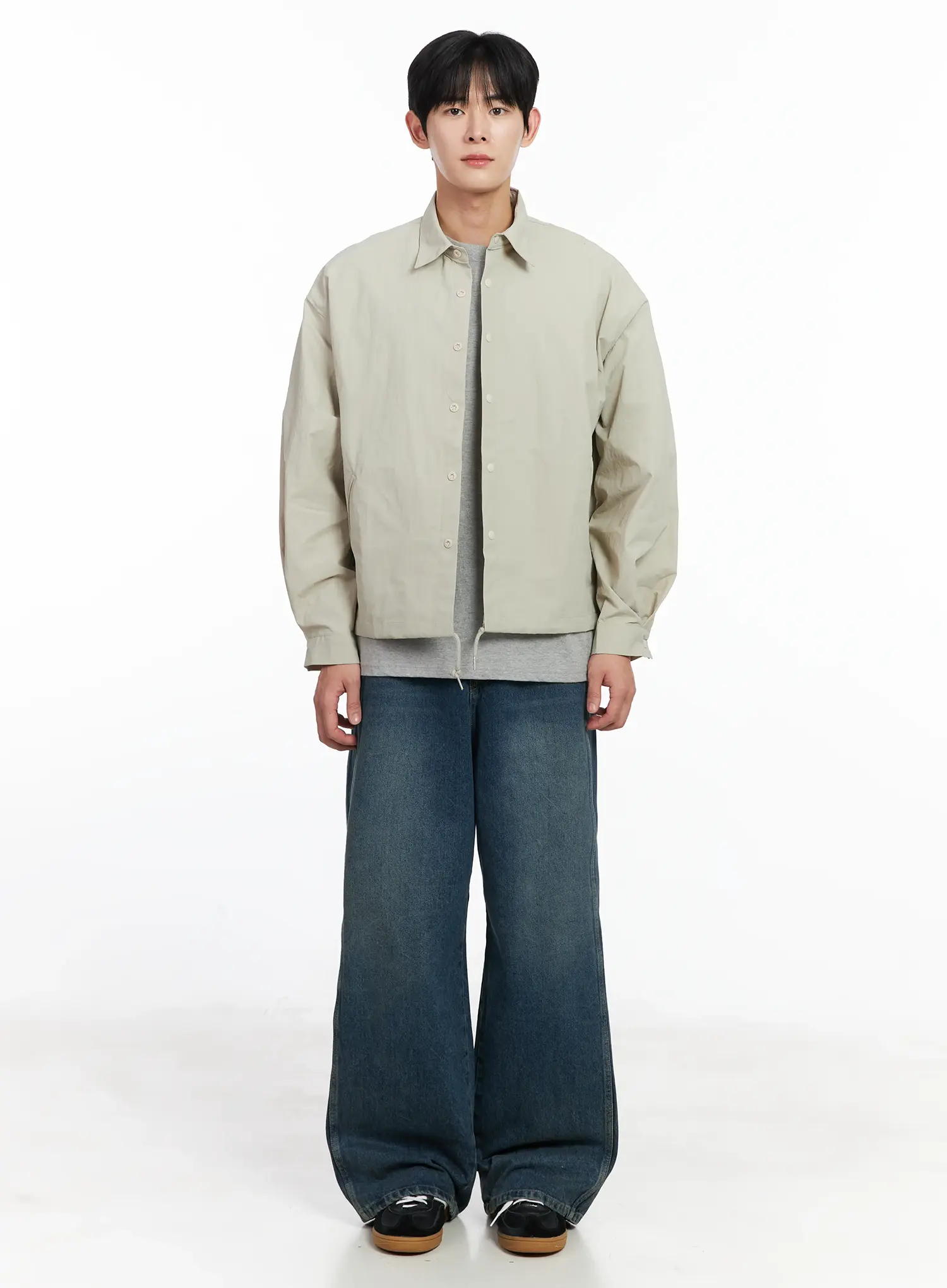 Men's Lightweight Spring Coach Jacket IJ521 - Image 3
