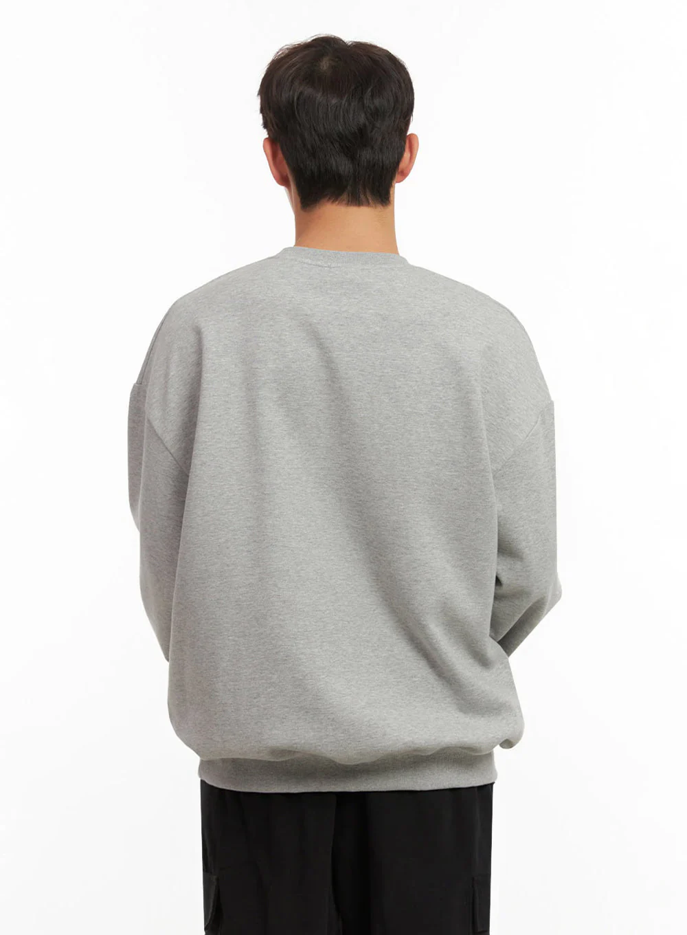 Men's Long-Sleeve Oversized Sweatshirt ID427 - Image 5