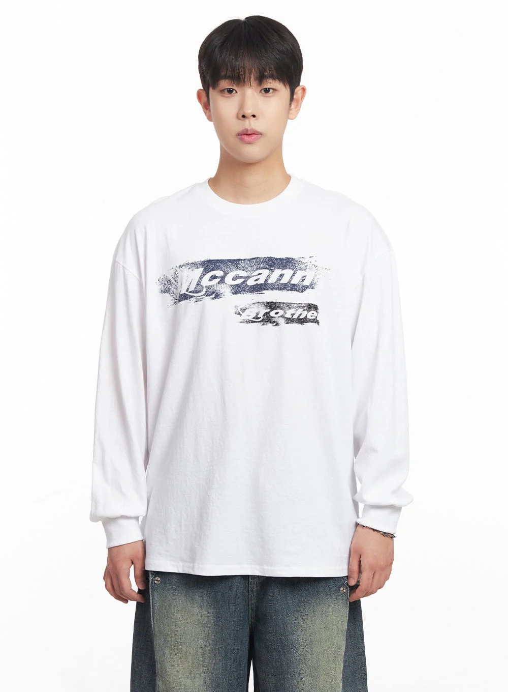 Men's Mccann Graphic Long-Sleeve T-Shirt IA525