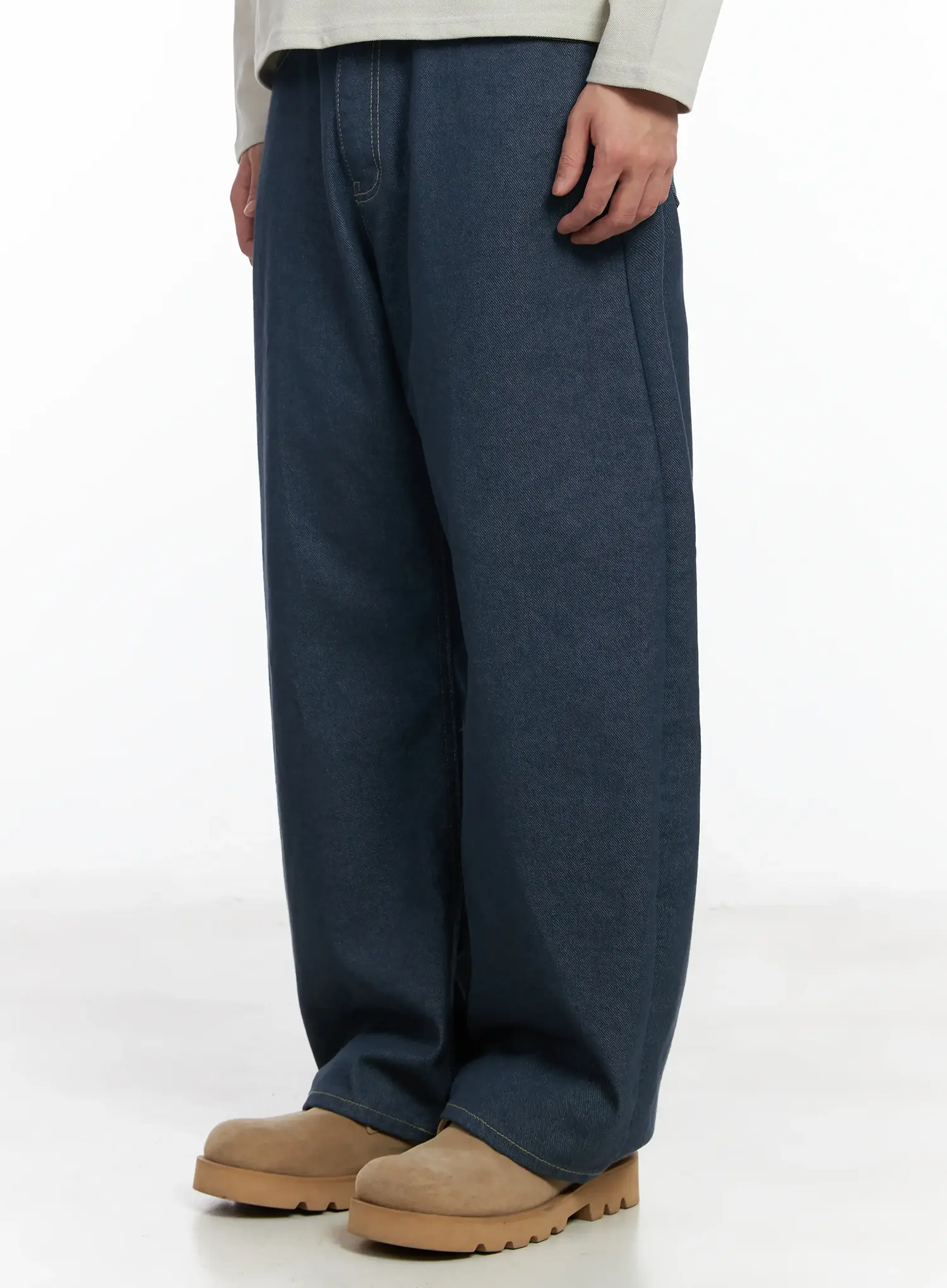 Men's No-Fade Stitched Jeans IF516 - Image 5