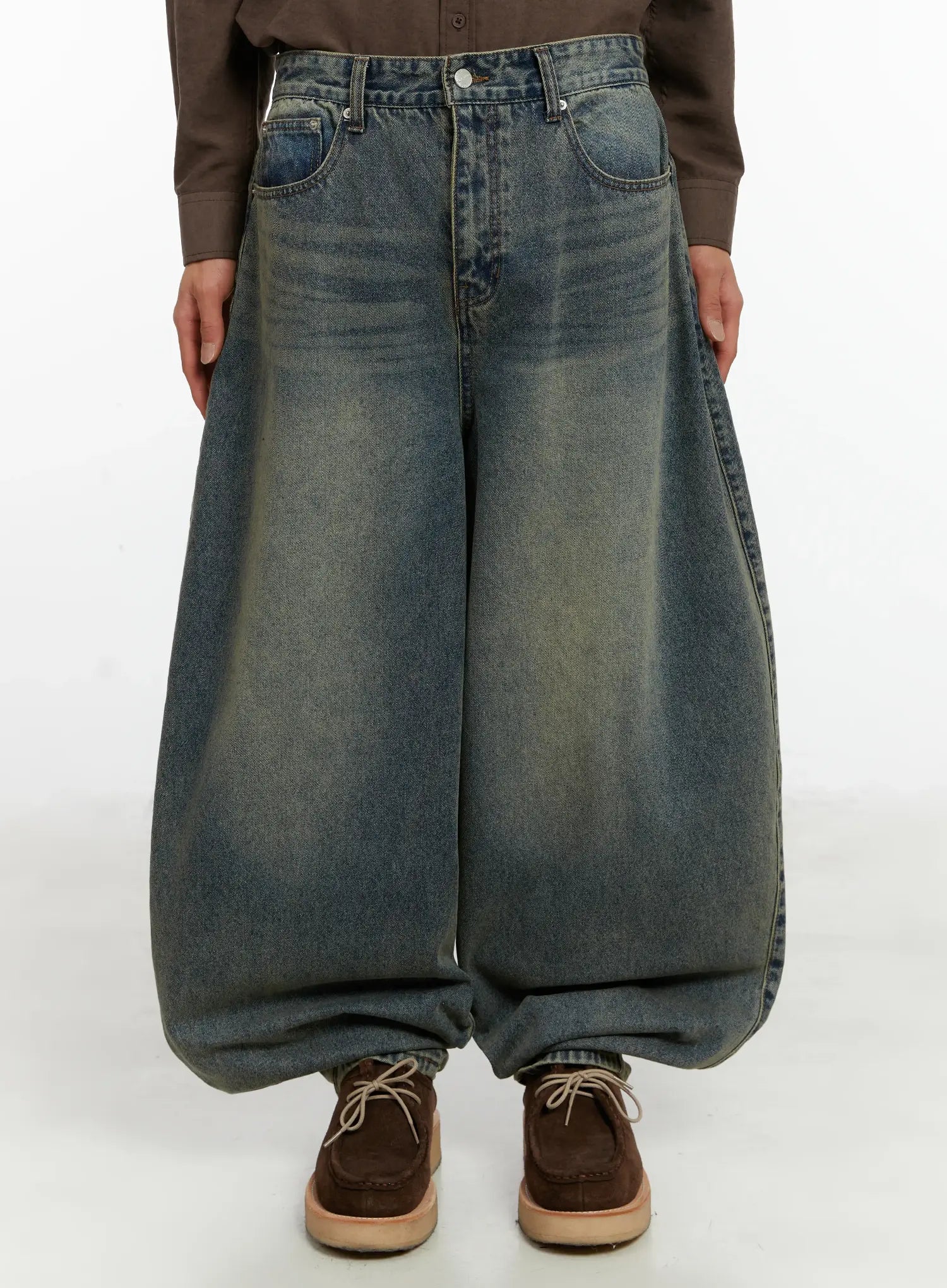Men's Oversized Balloon Jeans ID524
