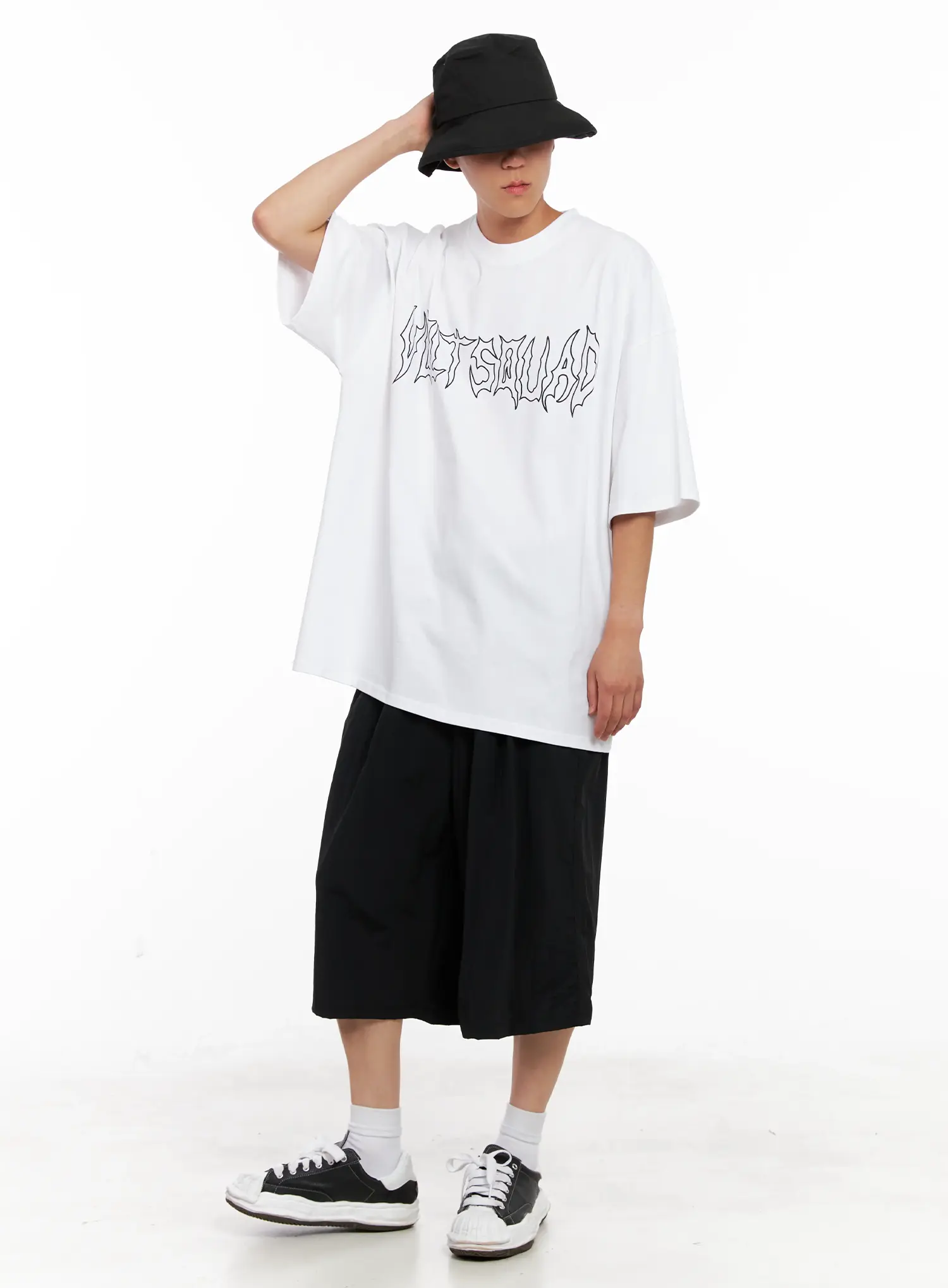 Men's Oversized Graphic Tee IL521 - Image 10