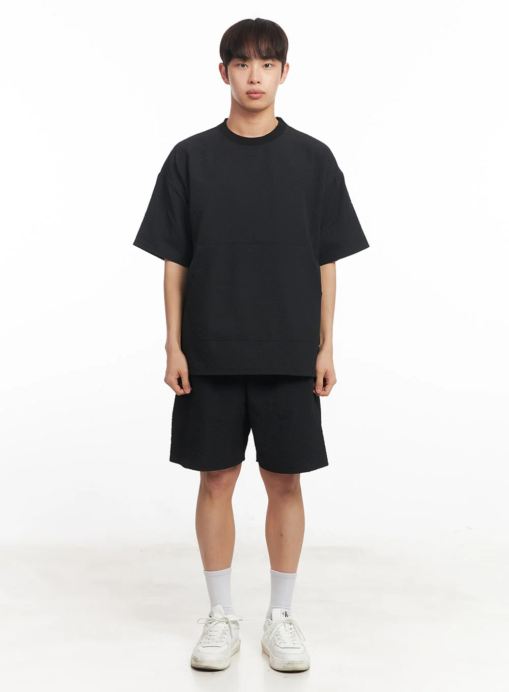 Men's Oversized T-Shirt with Pockets IA518 - Image 7