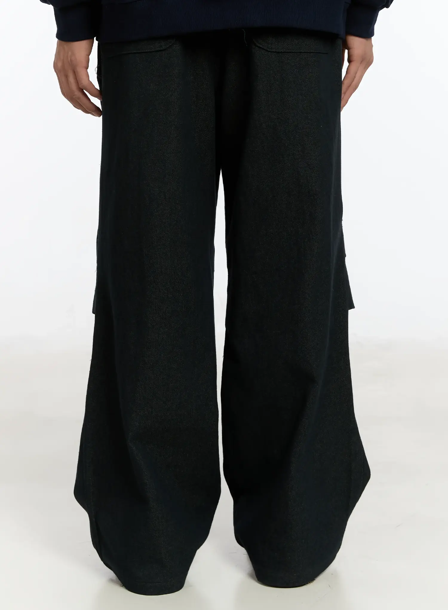 Men's Pintuck Parachute Jeans IM503 - Image 7