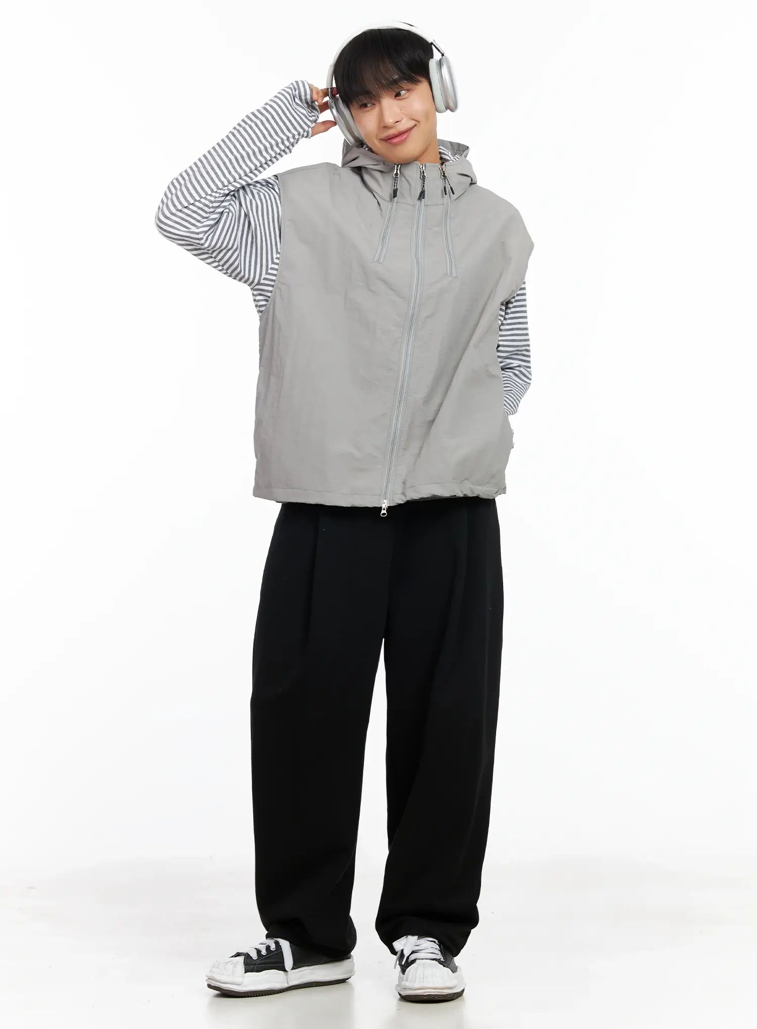 Men's Pintuck String Sweatpants IM516 - Image 3
