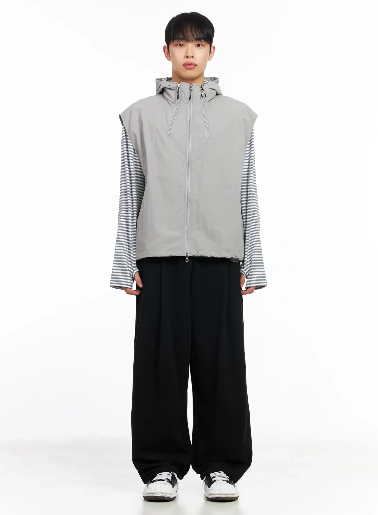 Men's Pintuck String Sweatpants IM516 - Image 5
