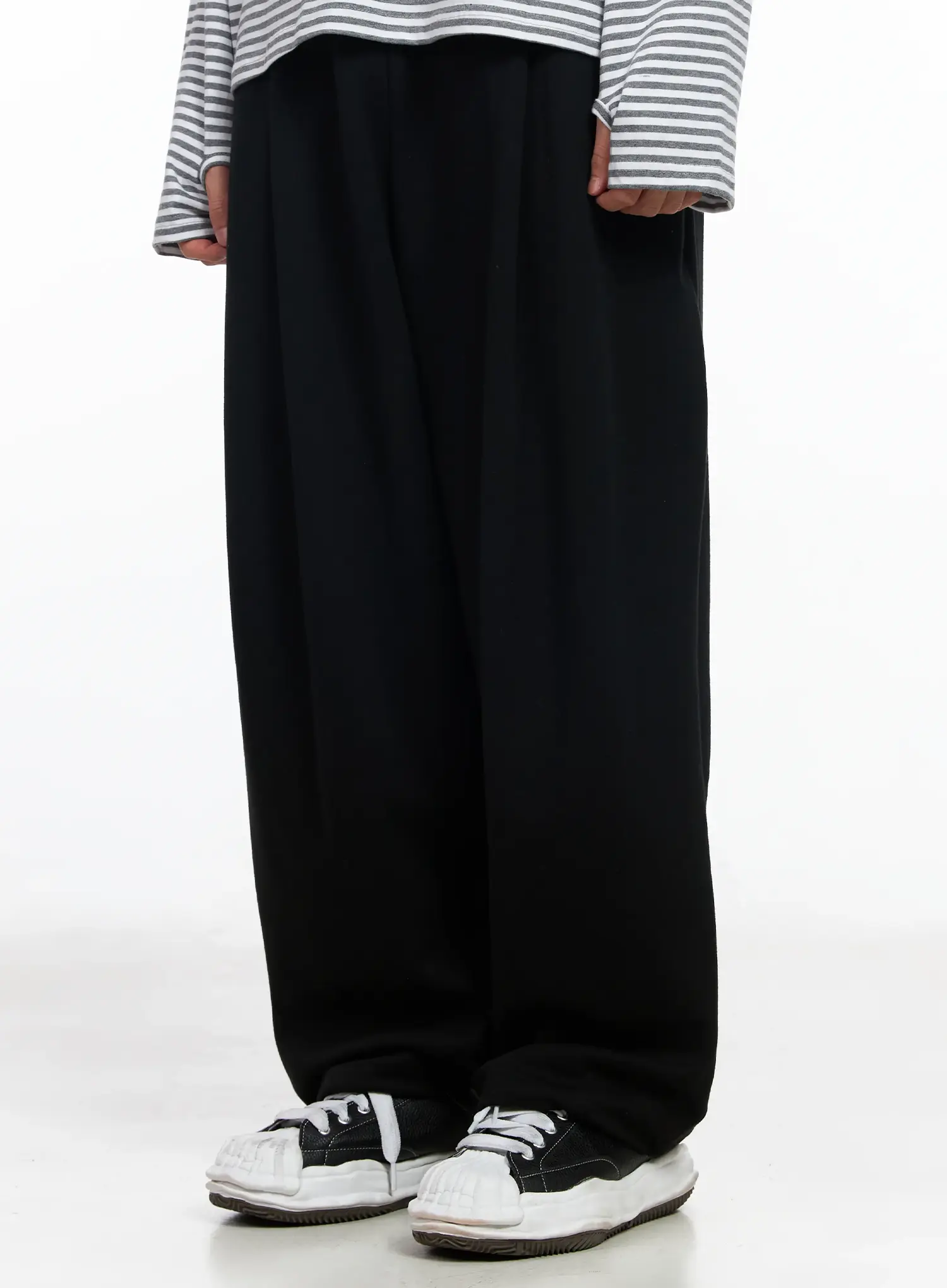 Men's Pintuck String Sweatpants IM516 - Image 7