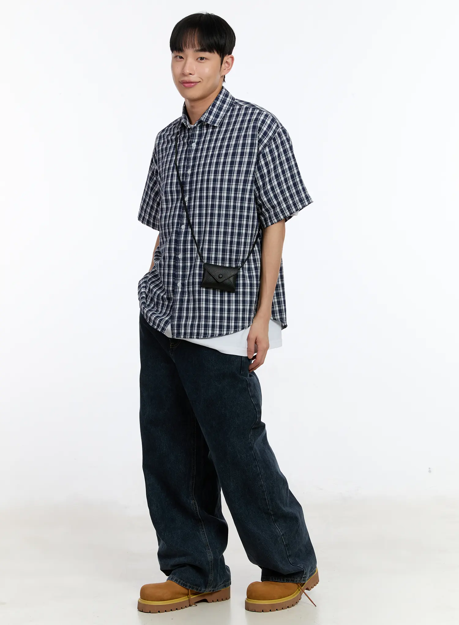 Men's Plaid Shirt IA508