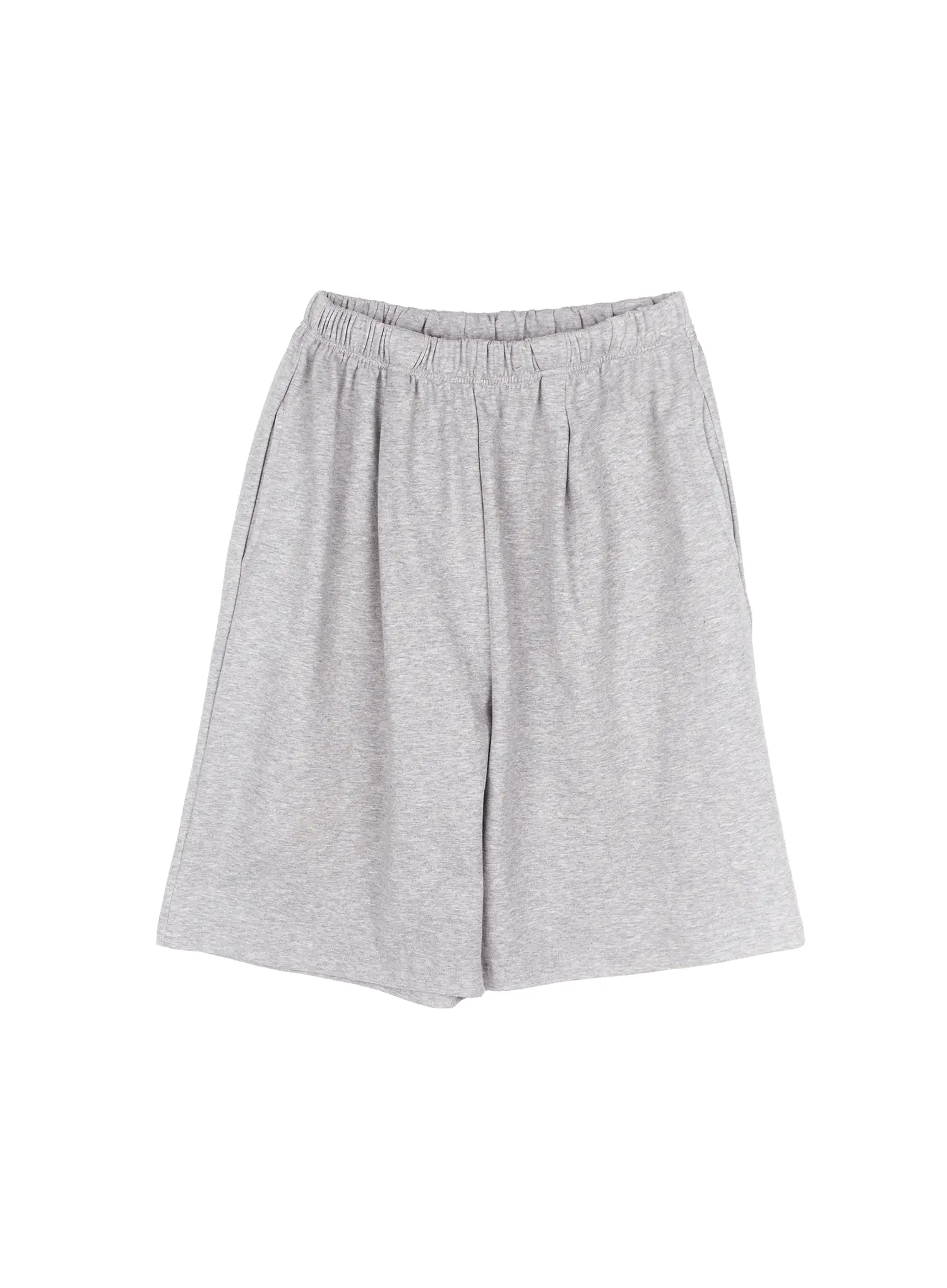 Men's Relaxed-Fit Sweatshorts (Gray) IA517 - Image 7