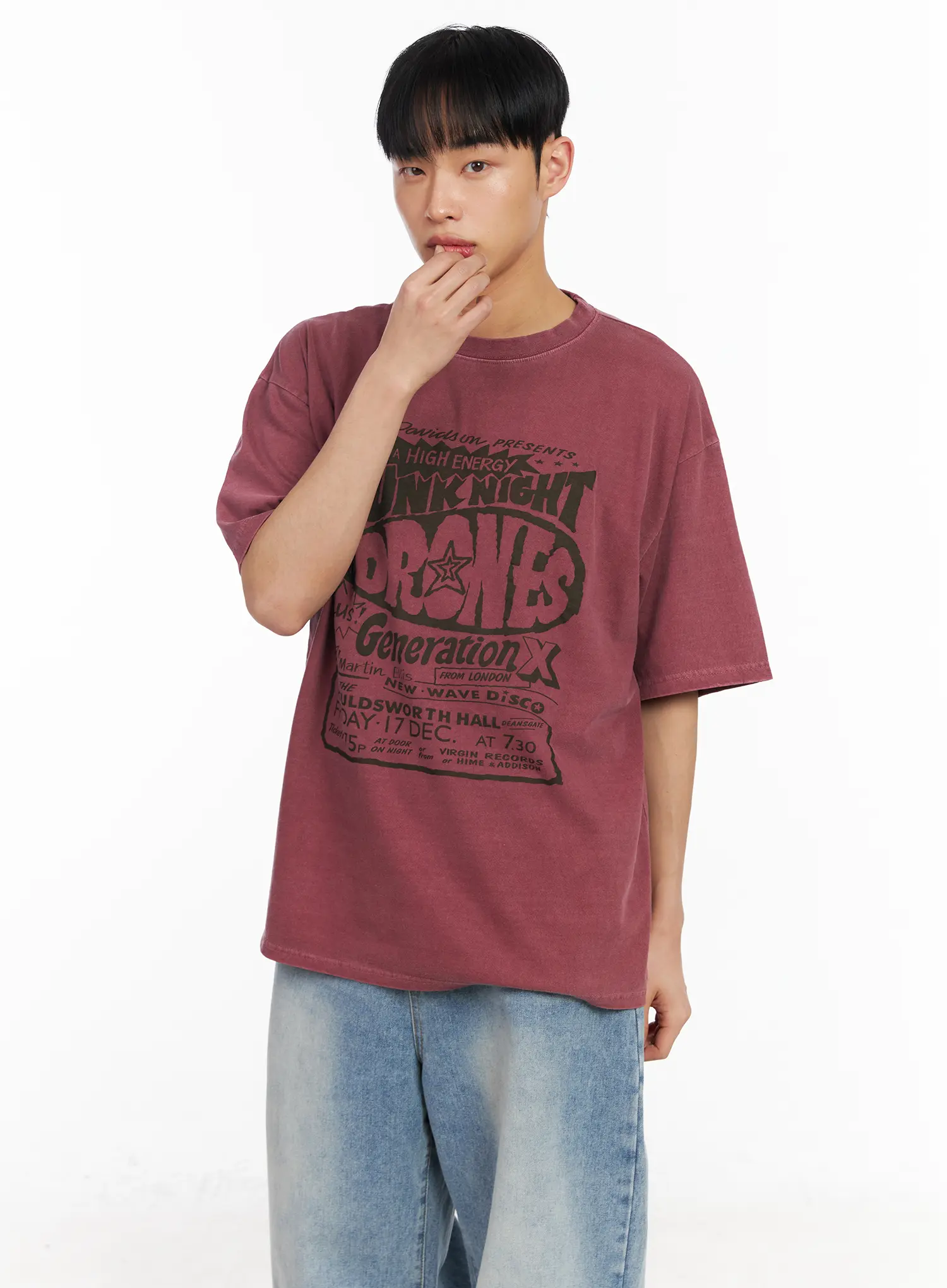 Men's Retro Style Graphic Tee IA502 - Image 7