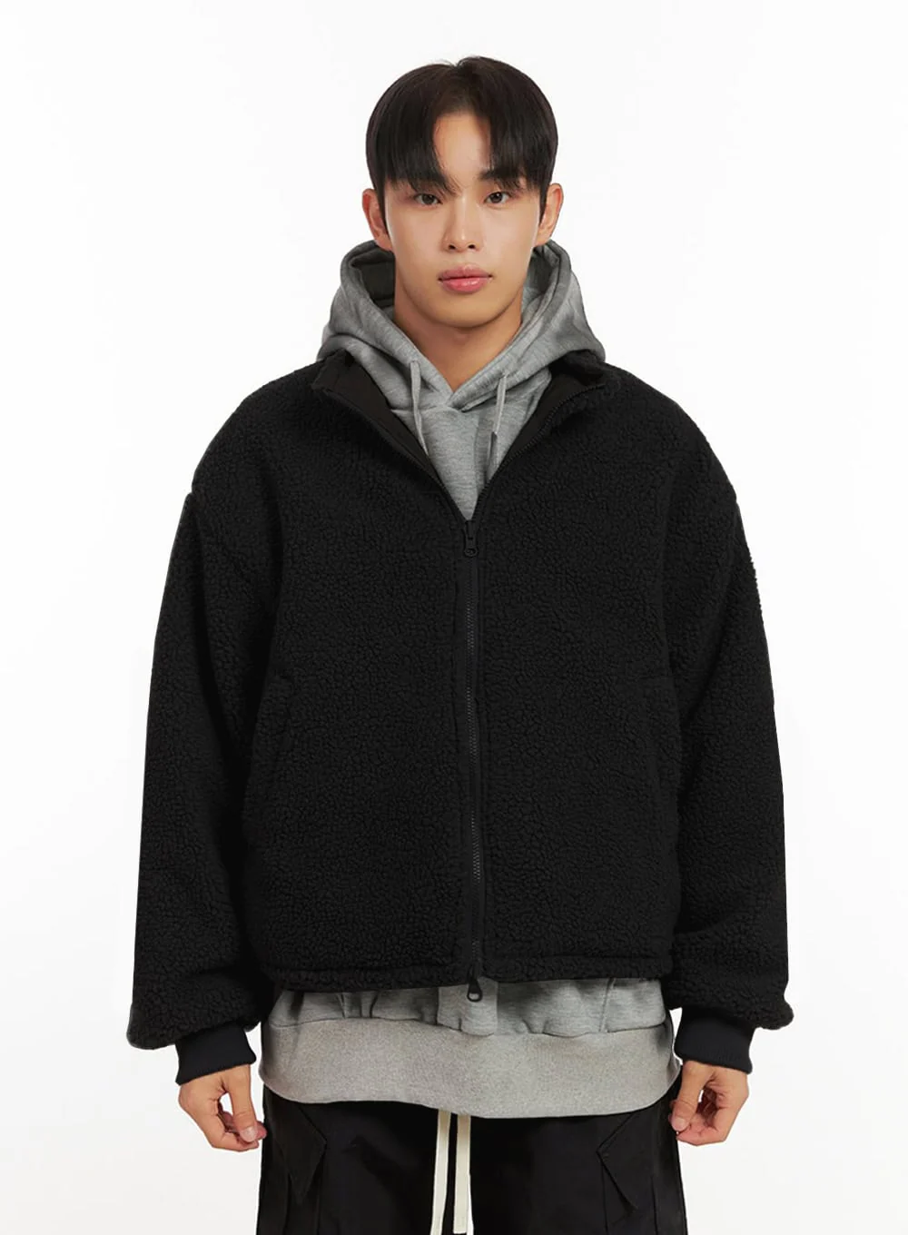 Men's Reversible Puffer Jacket ID406 - Image 14