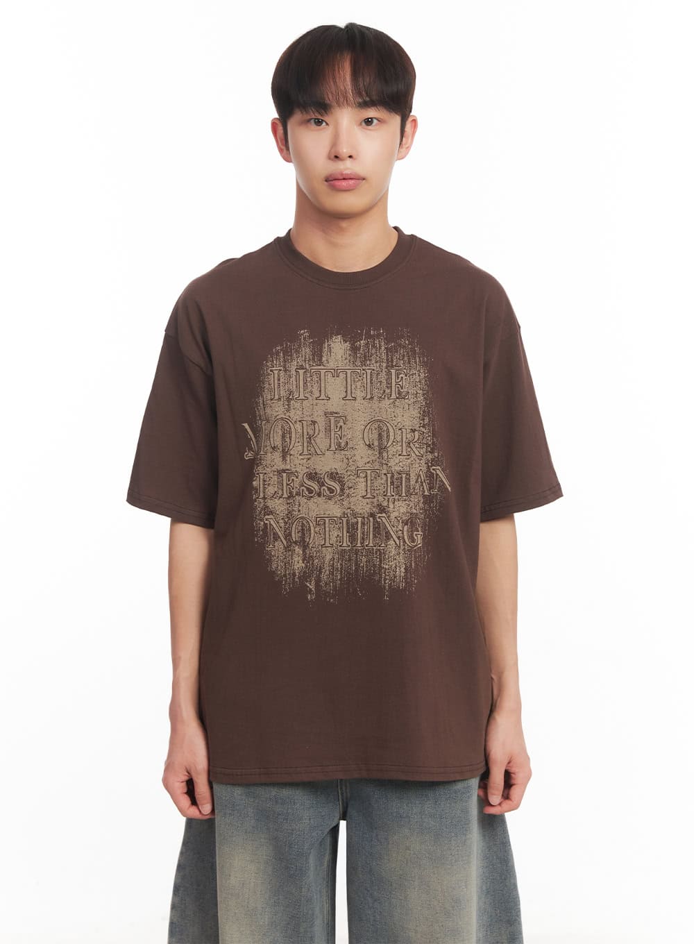 Men's Round Neck Graphic Shirt  IA521 - Image 11