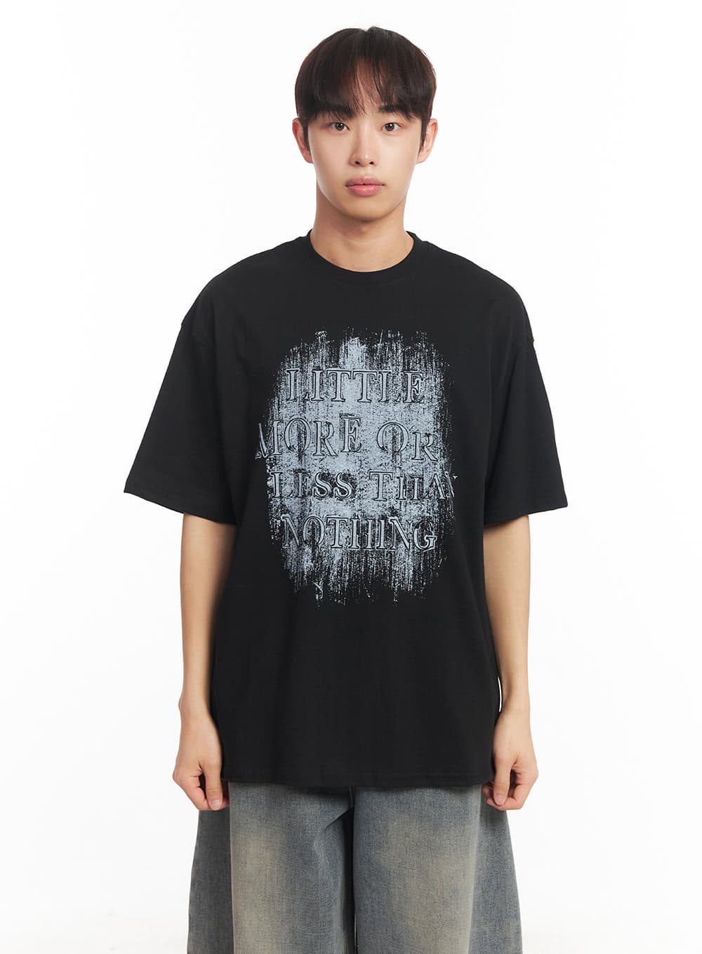 Men's Round Neck Graphic Shirt  IA521 - Image 12
