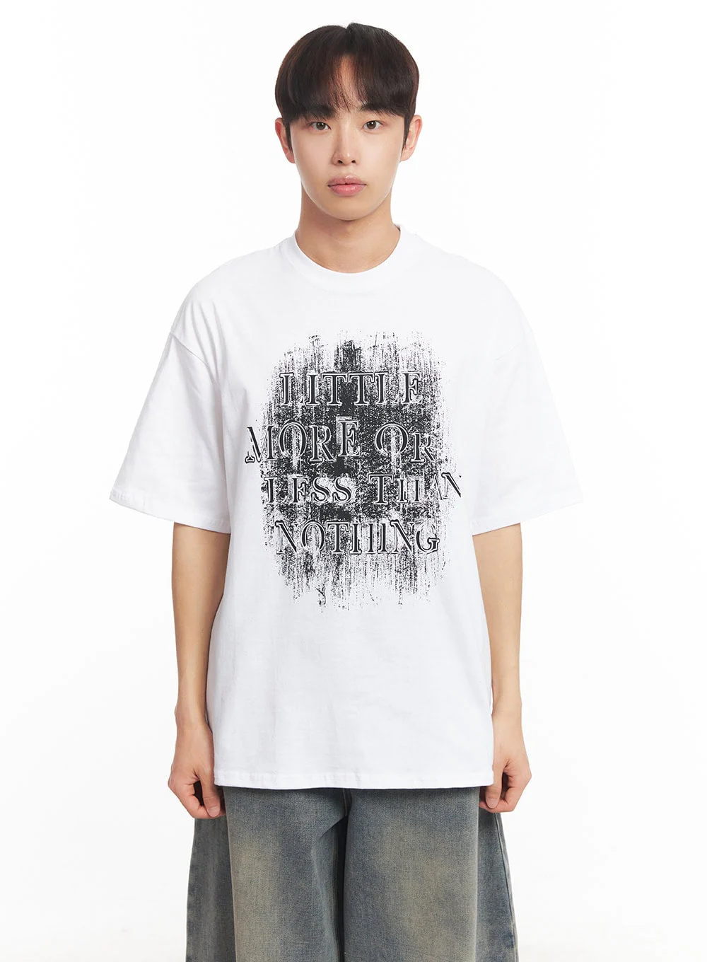 Men's Round Neck Graphic Shirt  IA521 - Image 13
