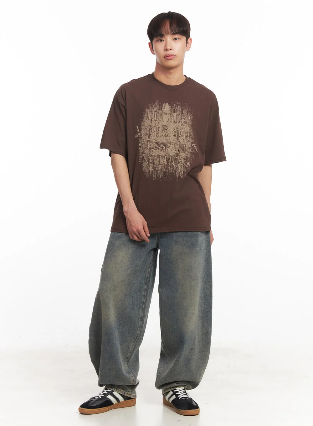 Men's Round Neck Graphic Shirt  IA521 - Image 2