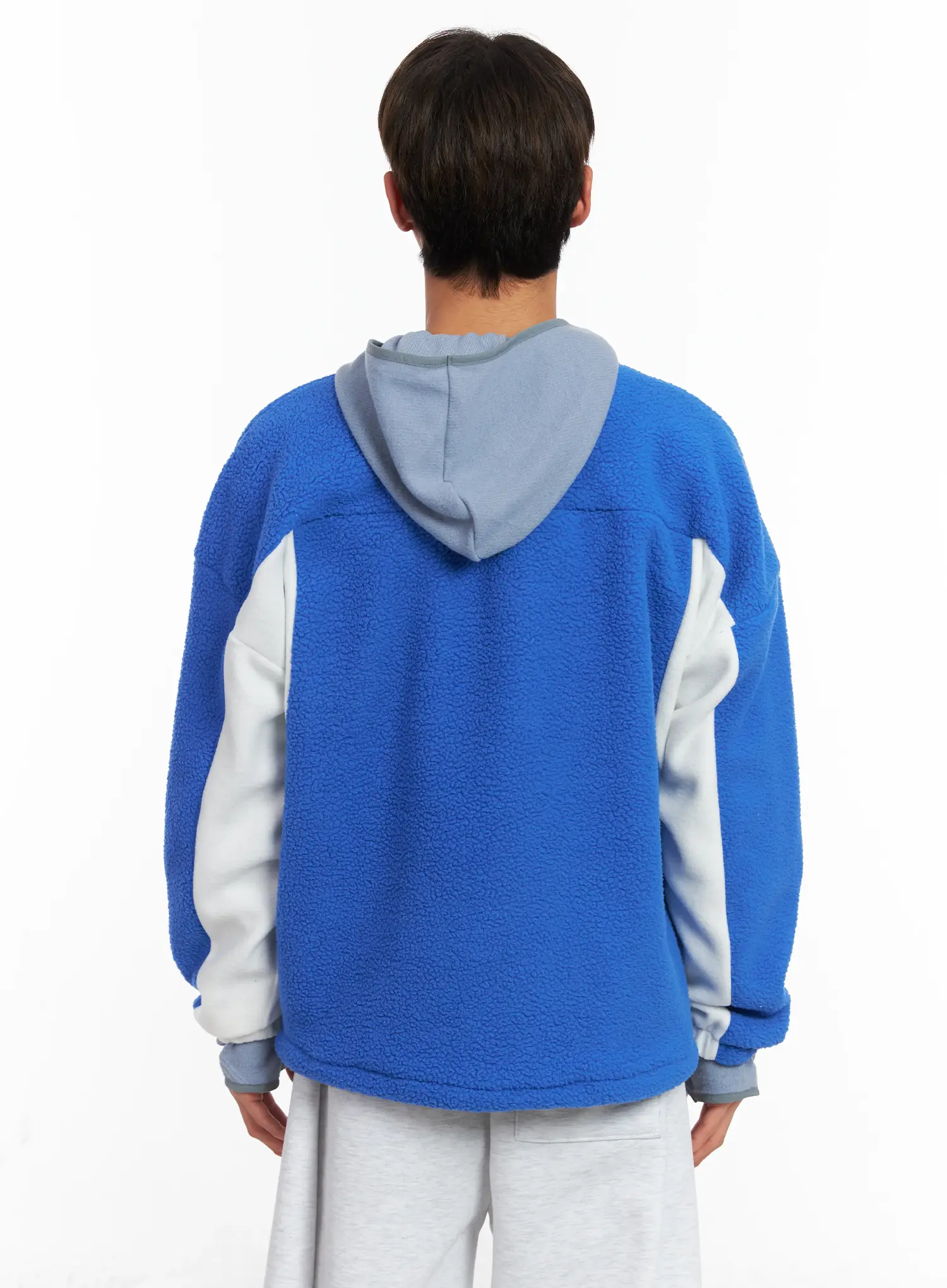 Men's Sherpa Fleece Sweatshirt ID511 - Image 5