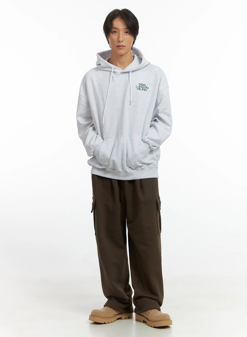 Men's Soft Cargo Pants IO417 - Image 6