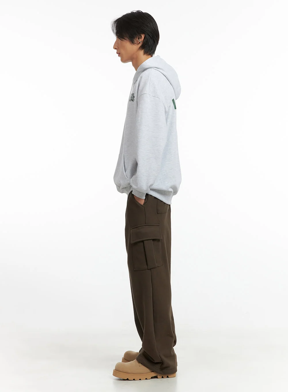 Men's Soft Cargo Pants IO417 - Image 7