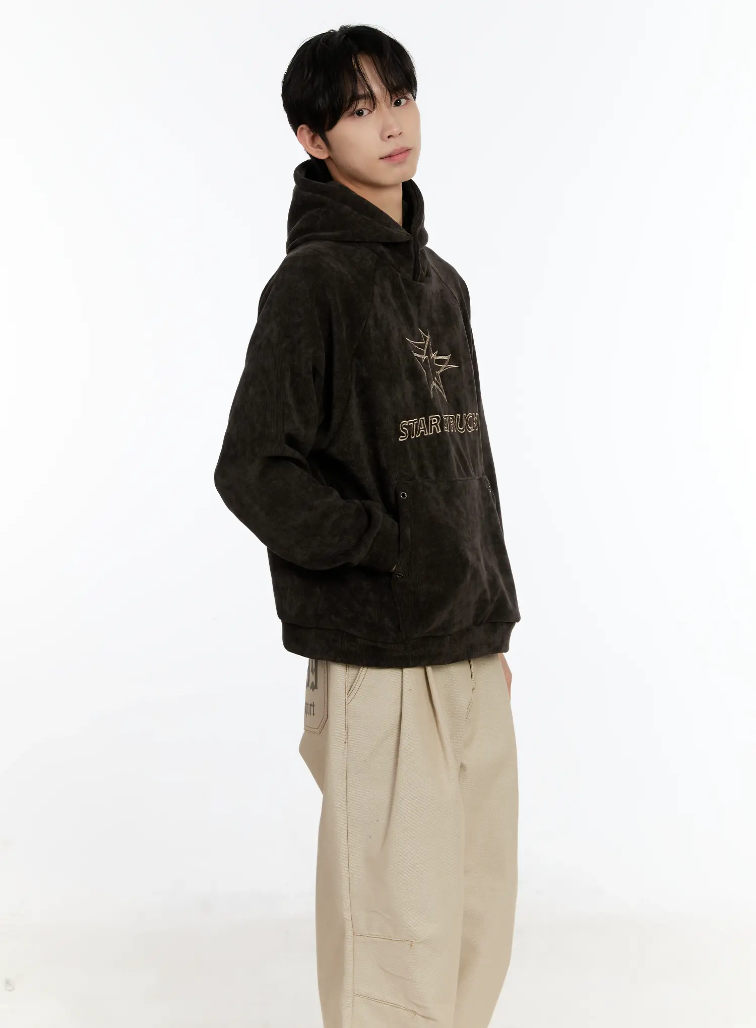 Men's Star Struck Corduroy Hoodie ID502 - Image 7