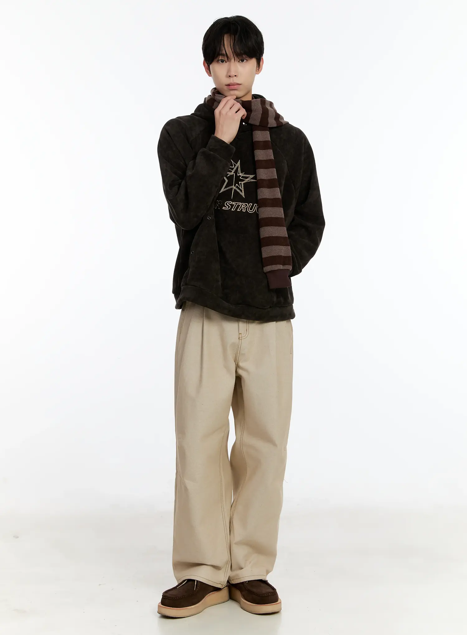 Men's Star Struck Corduroy Hoodie ID502 - Image 9