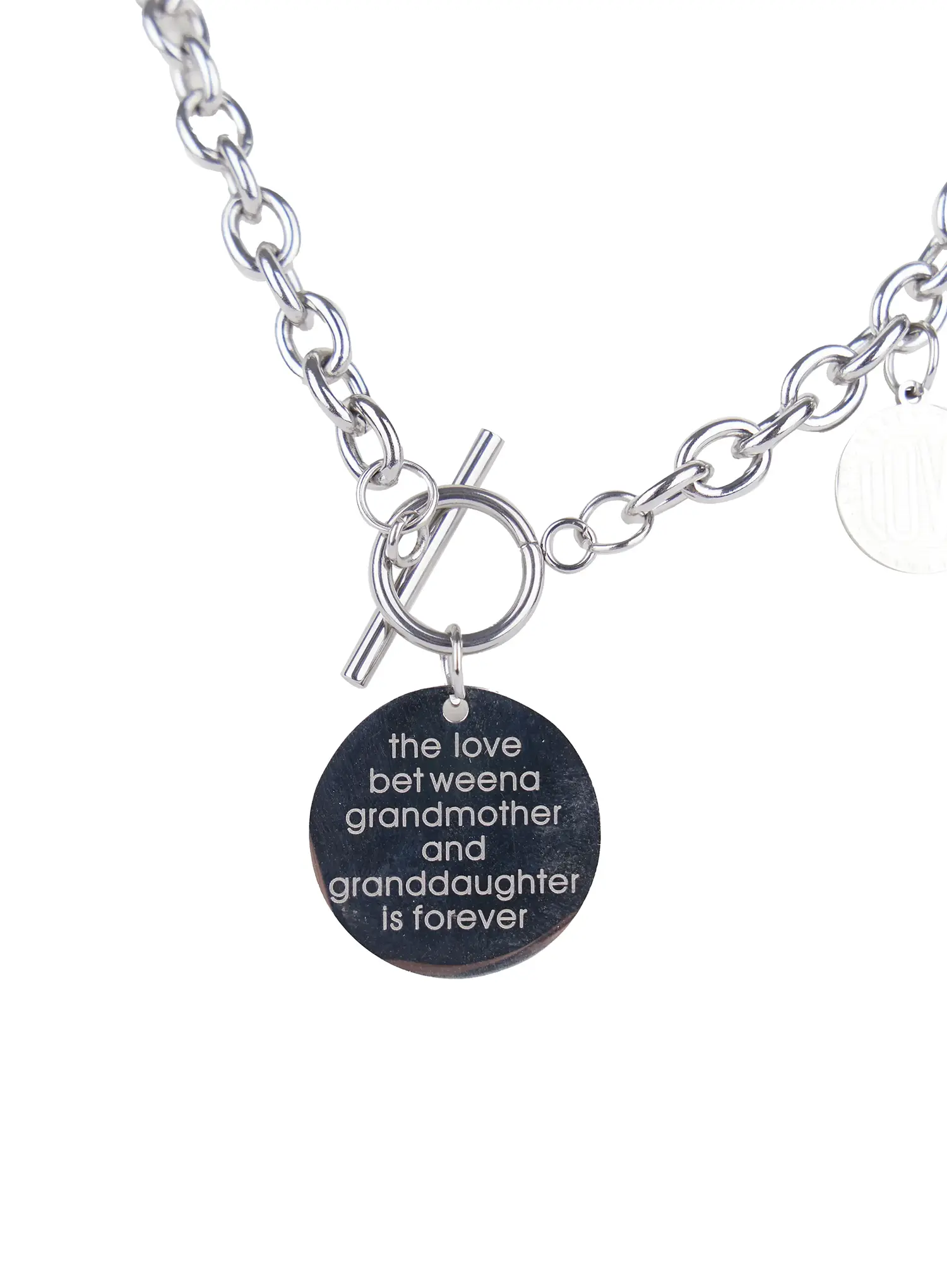 Men's Steel Chain Necklace IL518 - Image 9