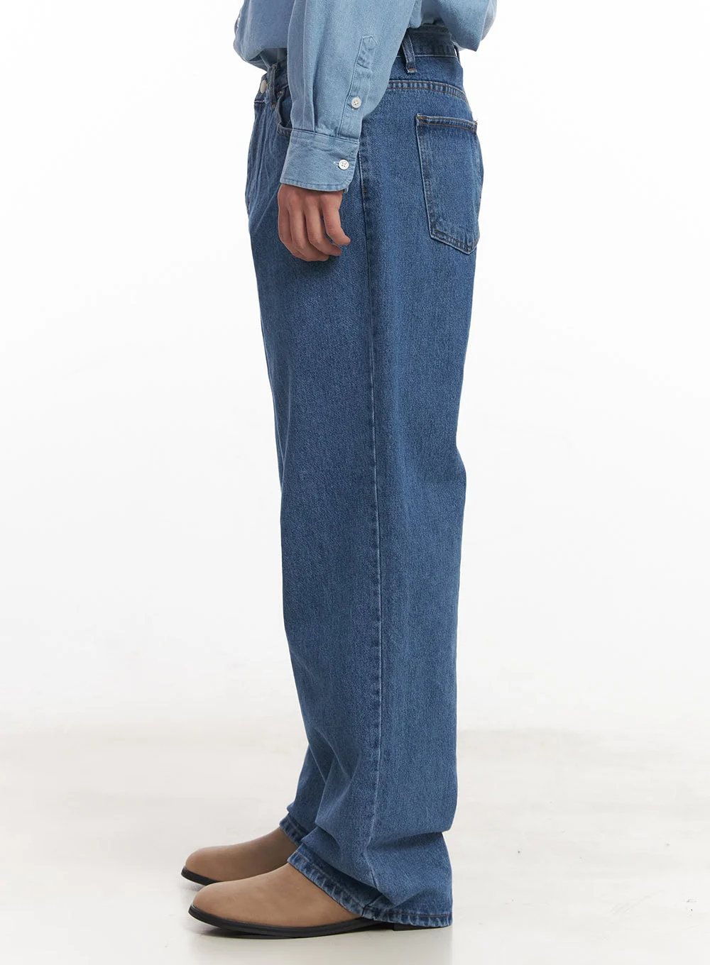 Men's Straight-Leg Jeans IM527 - Image 3