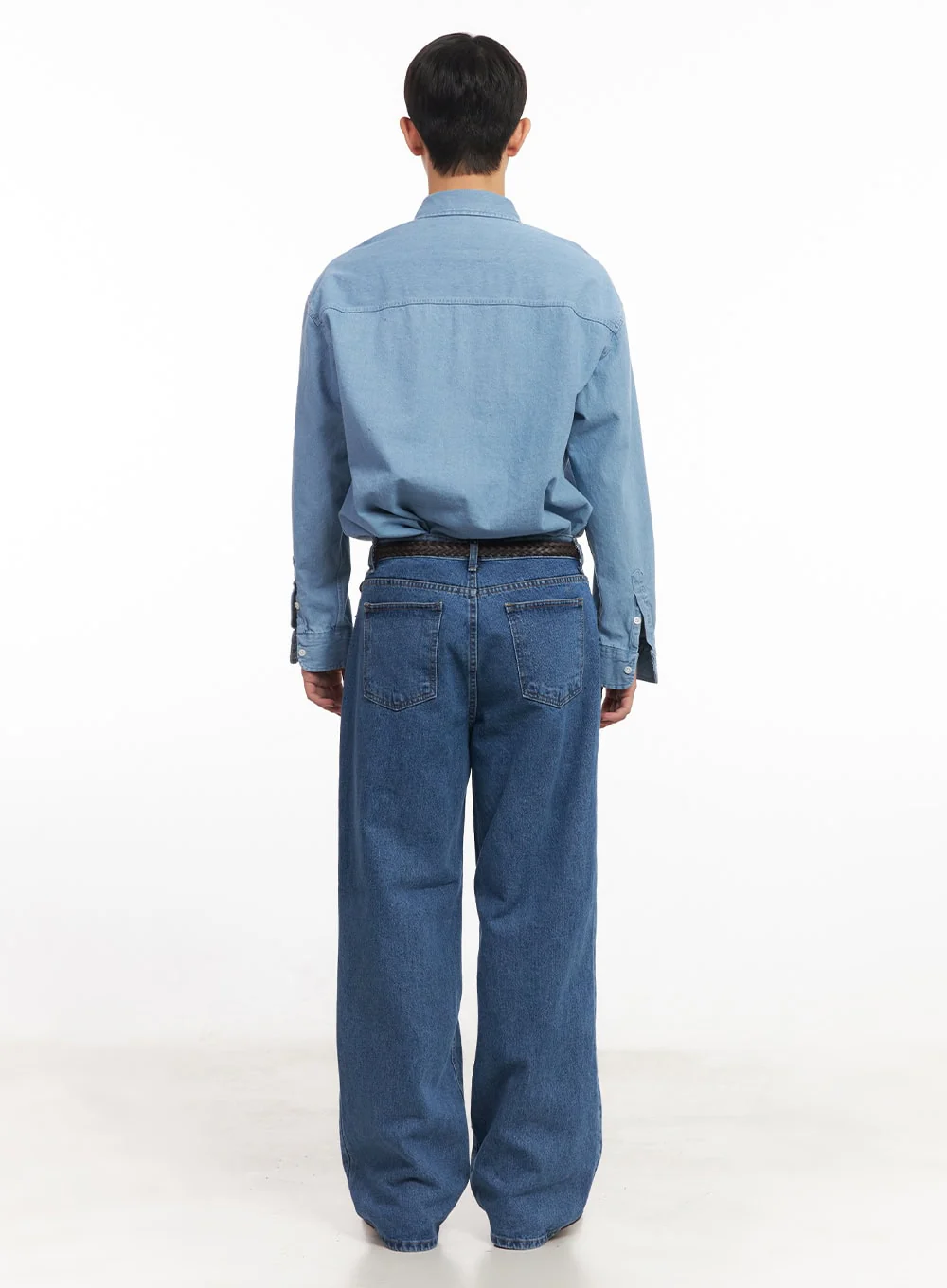 Men's Straight-Leg Jeans IM527 - Image 7