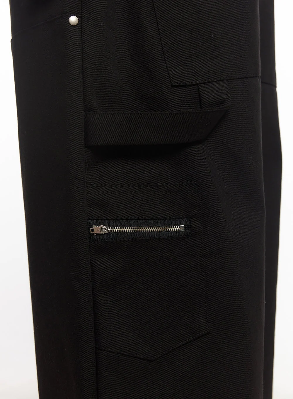 Men's Stud Cotton Wide-Leg Pants IM528 - Image 5