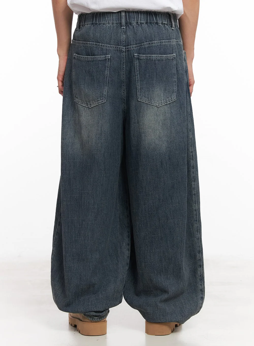 Men's Summer Drawstring Jeans IY508 - Image 4