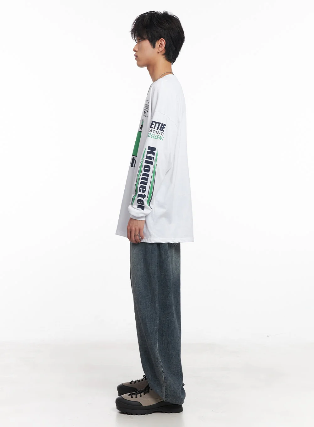 Men's Summer Drawstring Jeans IY508 - Image 7