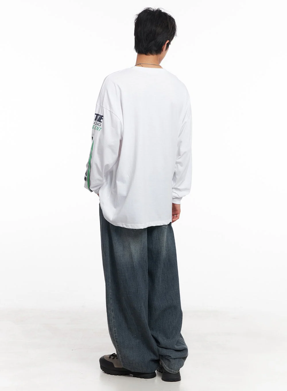 Men's Summer Drawstring Jeans IY508 - Image 8