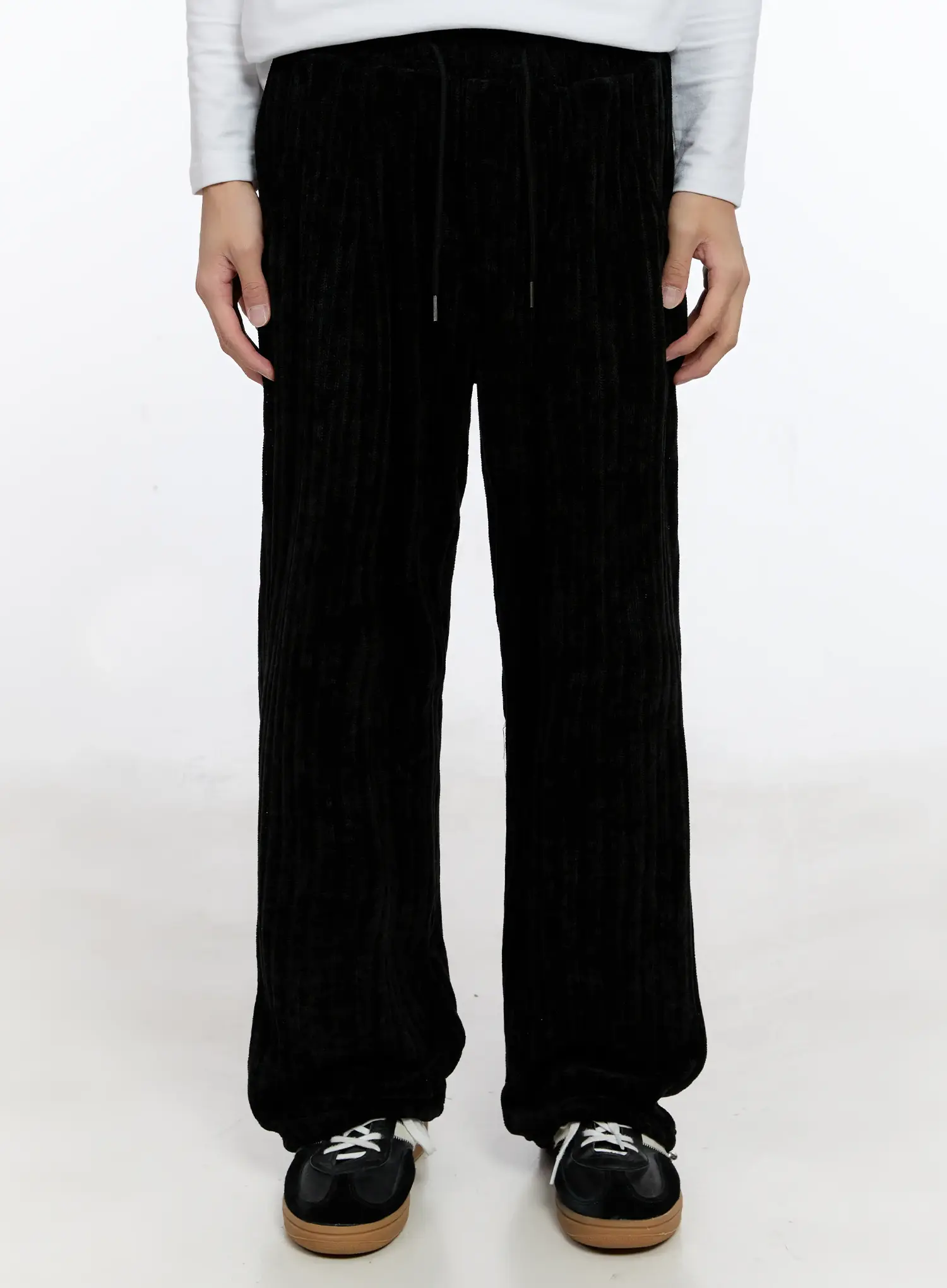Men's Velvet Sweatpants IN512 - Image 10