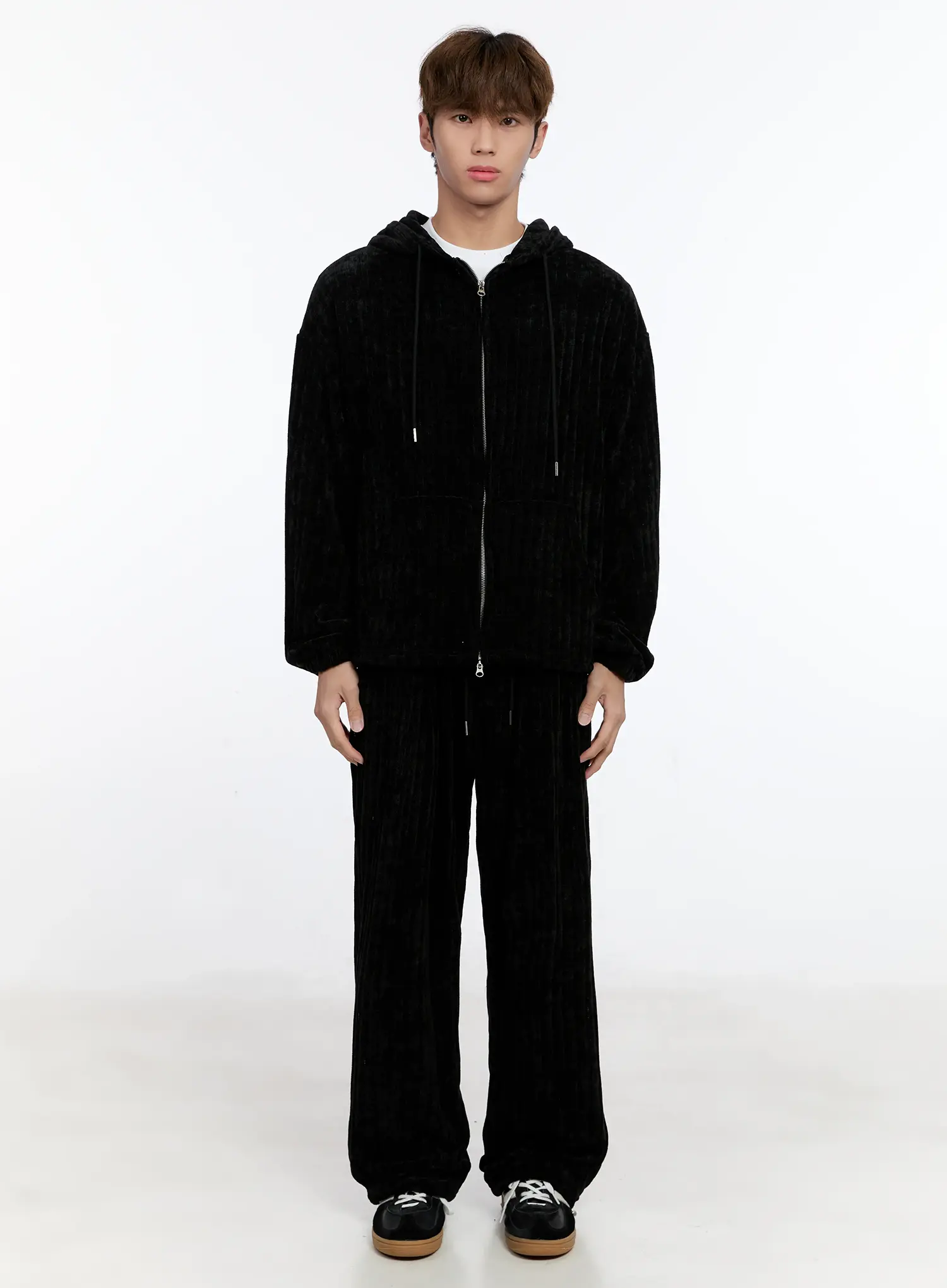 Men's Velvet Sweatpants IN512 - Image 21