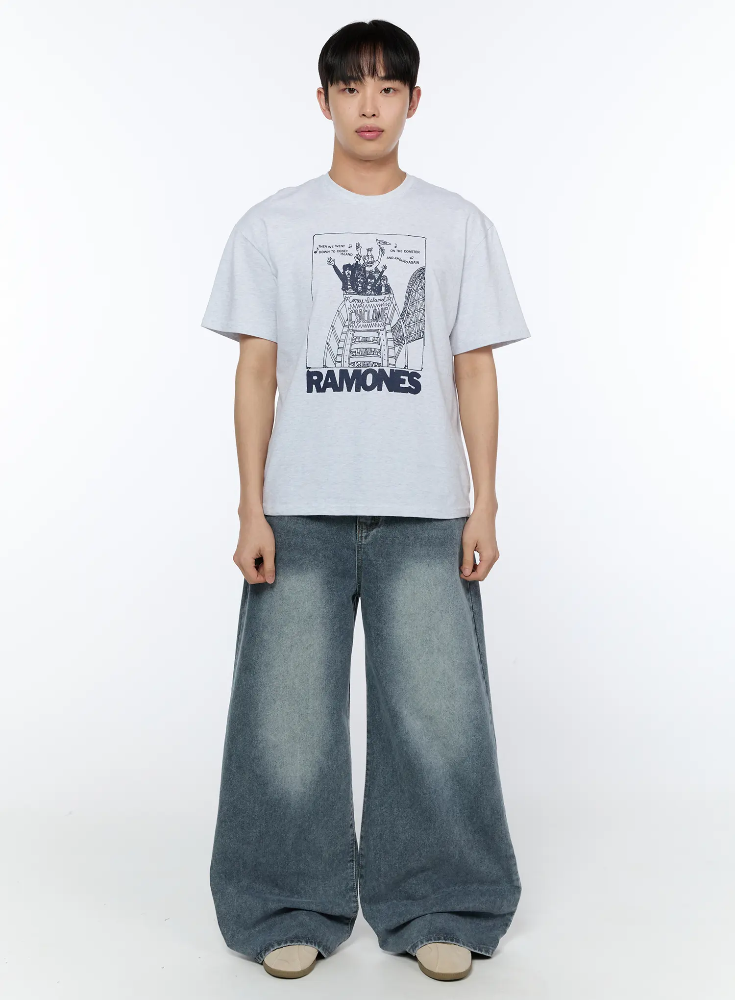 Men's Vintage Band Style T-Shirt IA517 - Image 3