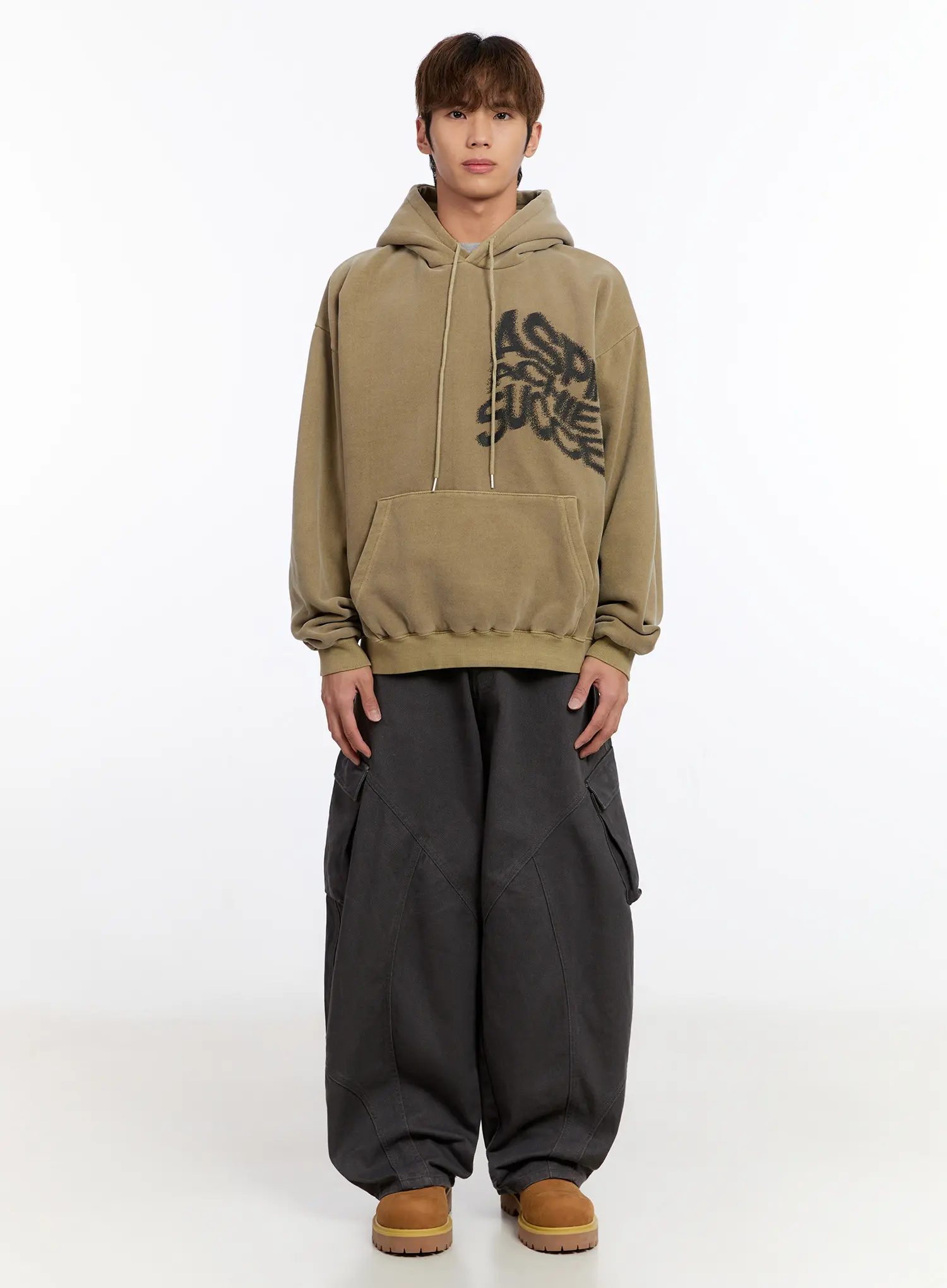 Men's Vintage Graphic Hoodie IN528 - Image 3