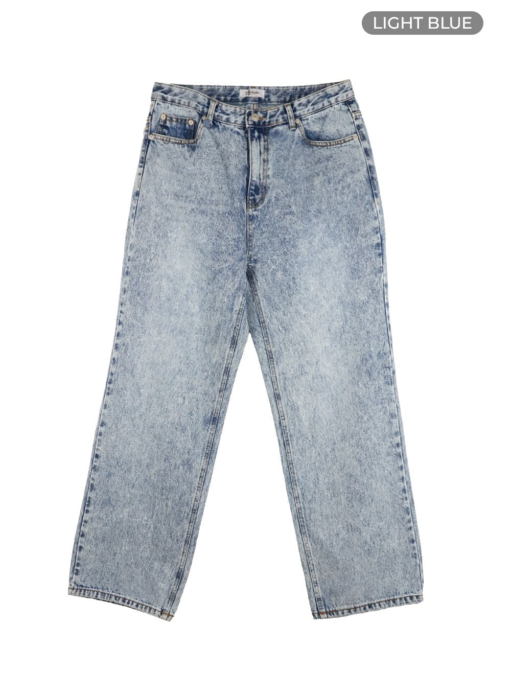 Men's Washed Jeans IG427 - Image 10