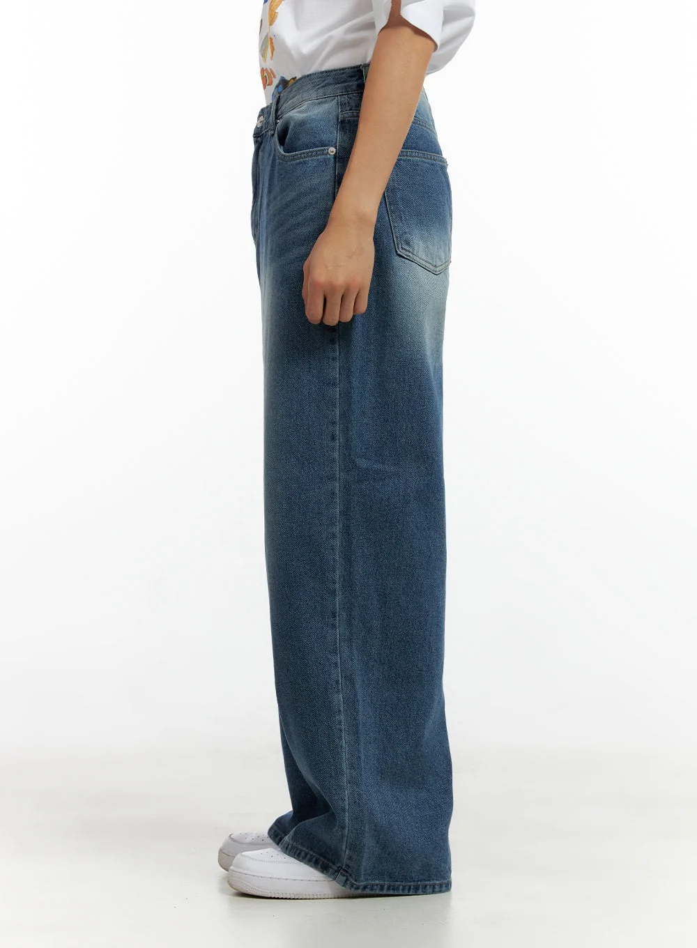 Men's Wide Fit Baggy Jeans CL429 - Image 3