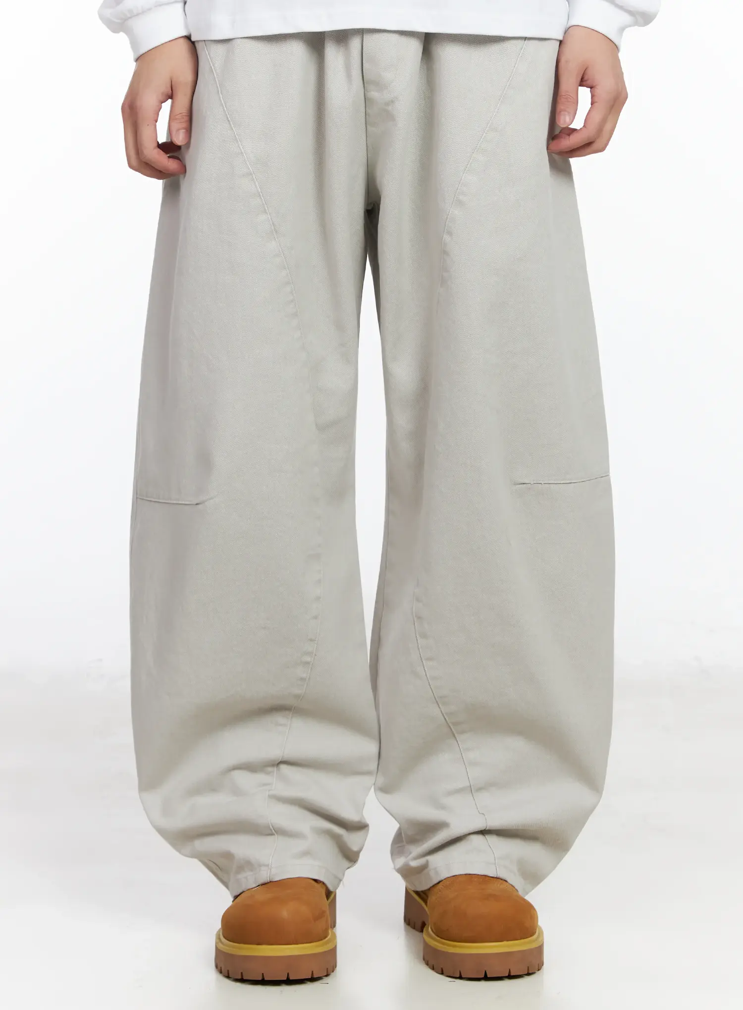 Men's Wide Leg Cotton Sweatpants IM523